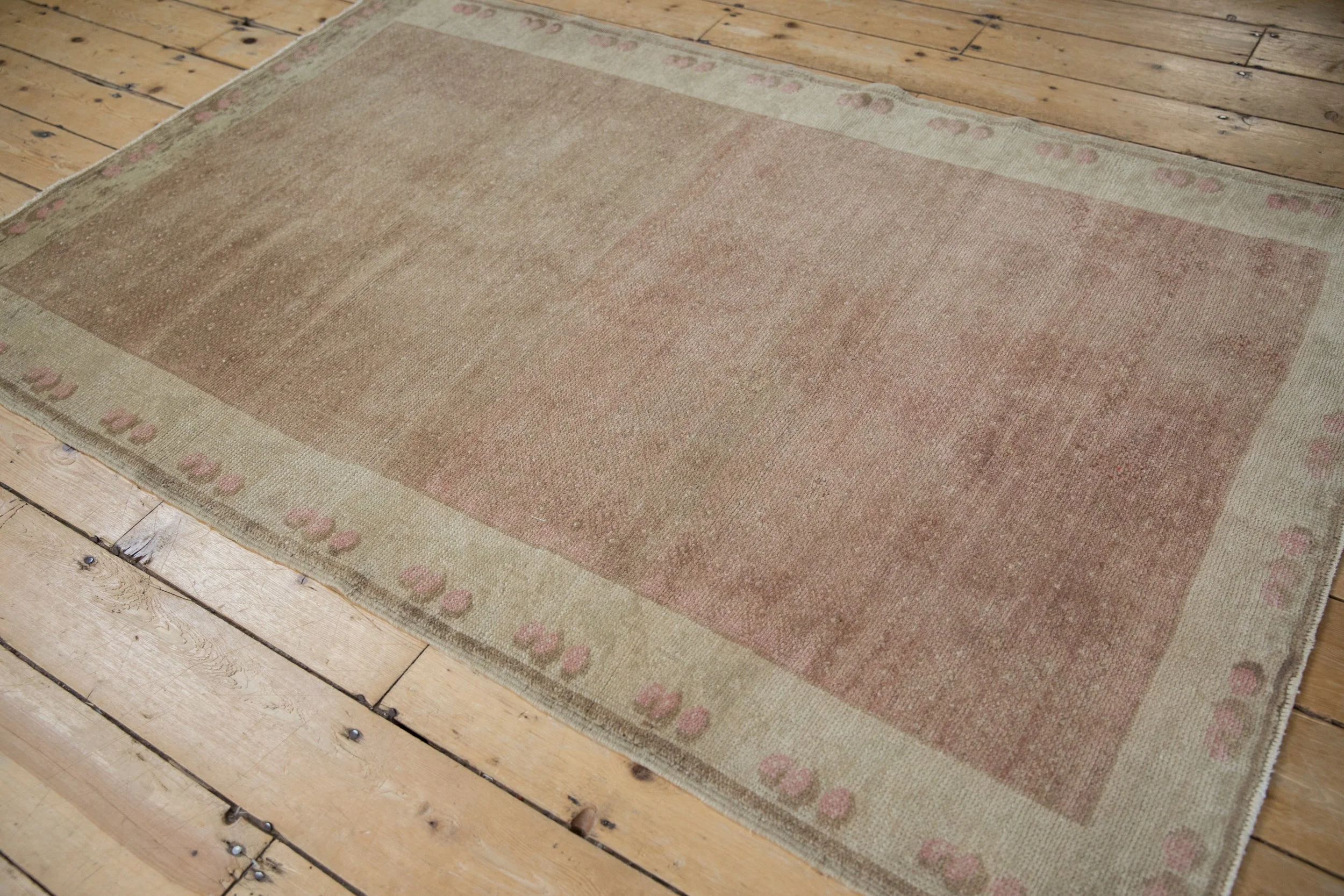 4x6 Vintage Distressed Oushak Rug - Image 6