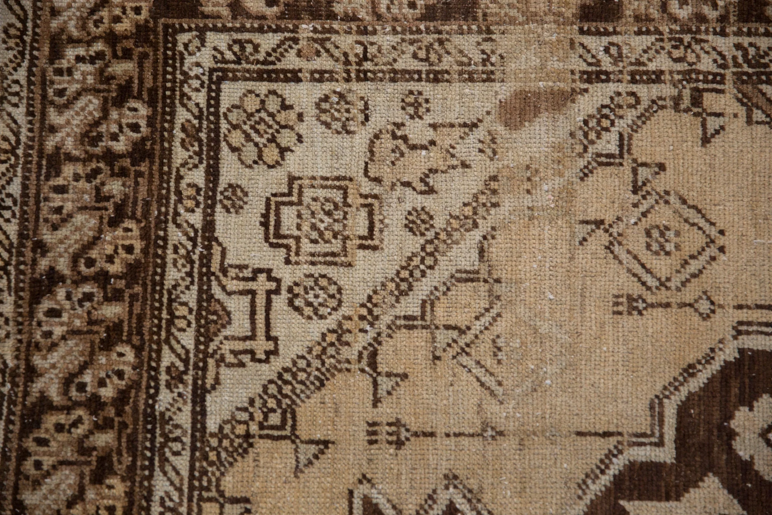 4x6 Vintage Distressed Oushak Rug - Image 3