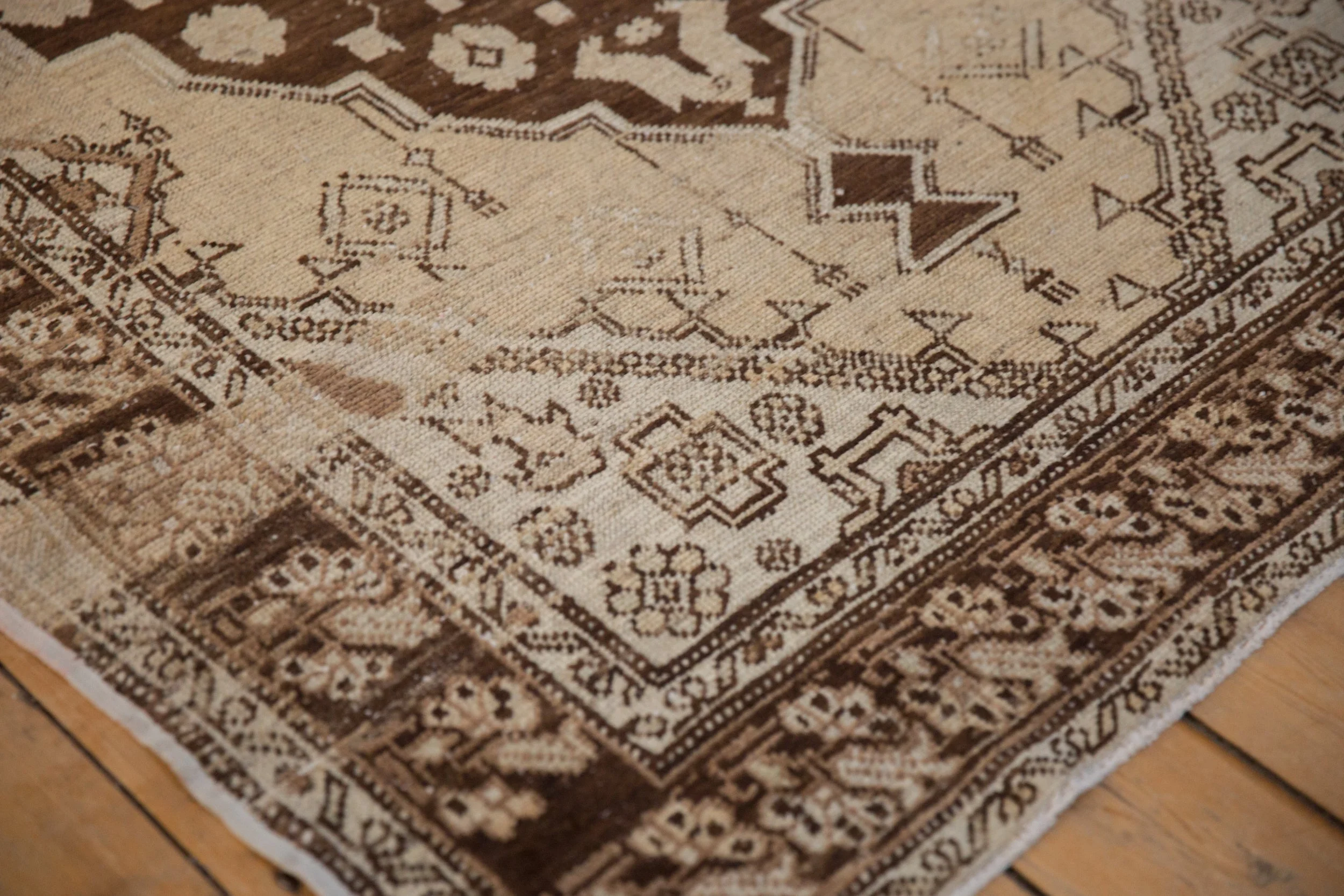 4x6 Vintage Distressed Oushak Rug - Image 5