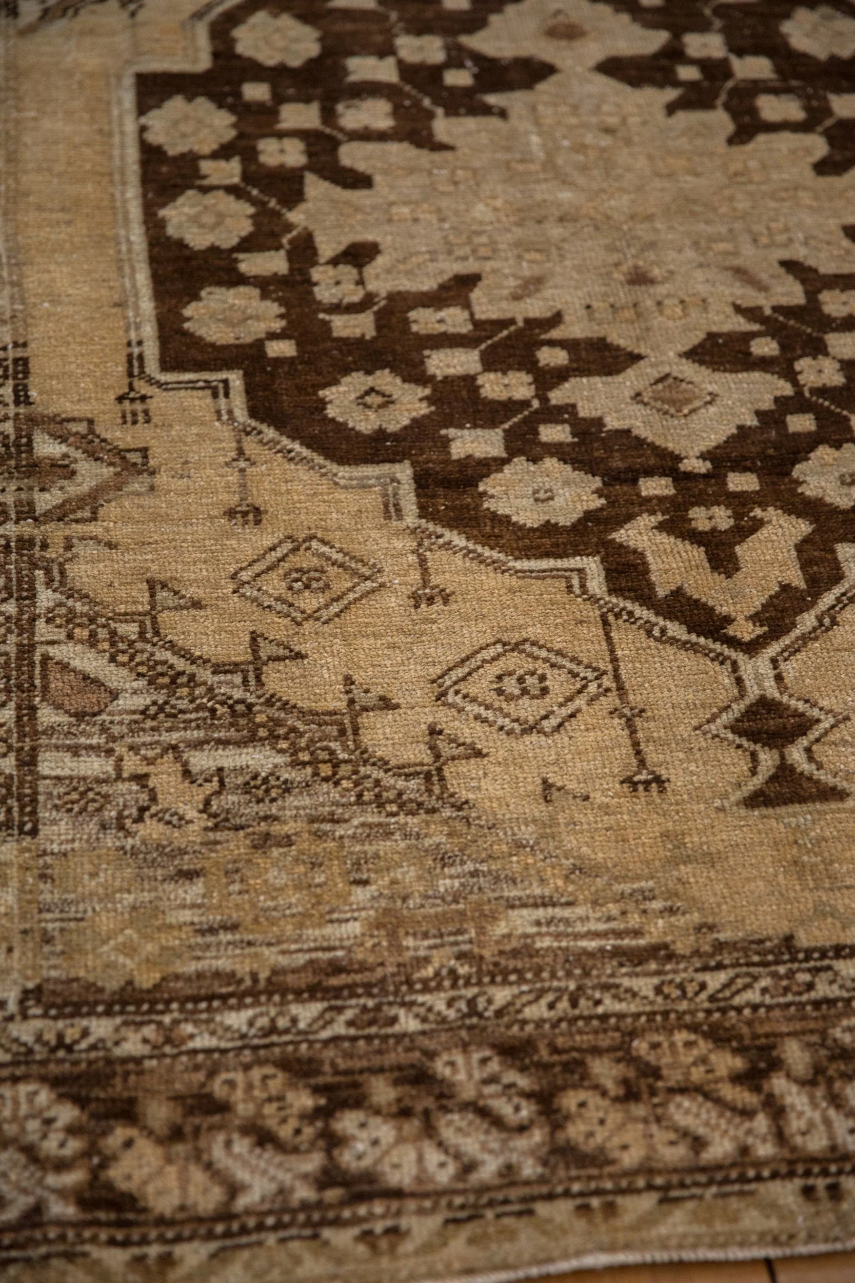 4x6 Vintage Distressed Oushak Rug - Image 9