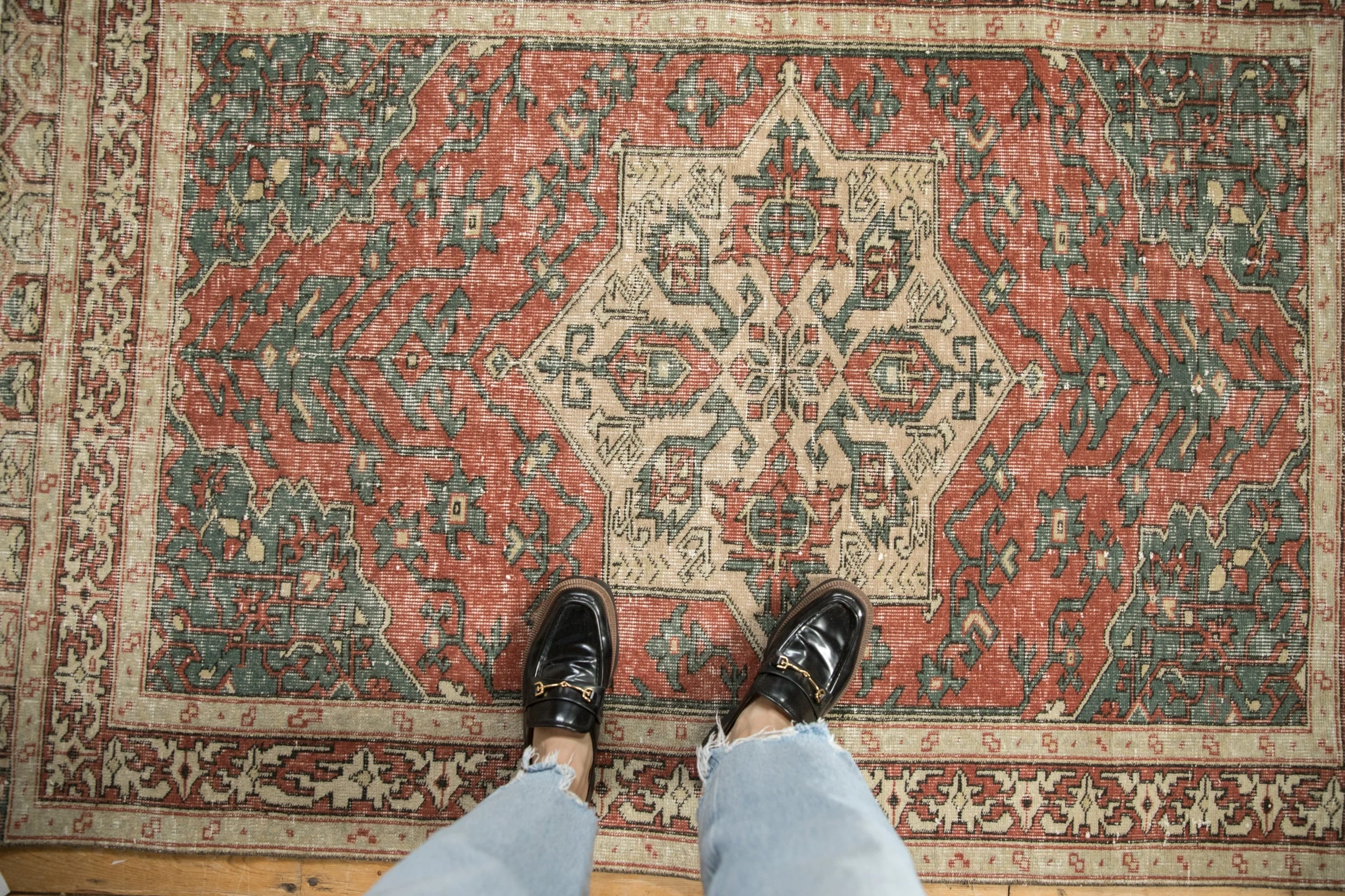 4x6 Vintage Distressed Sparta Rug - Image 2