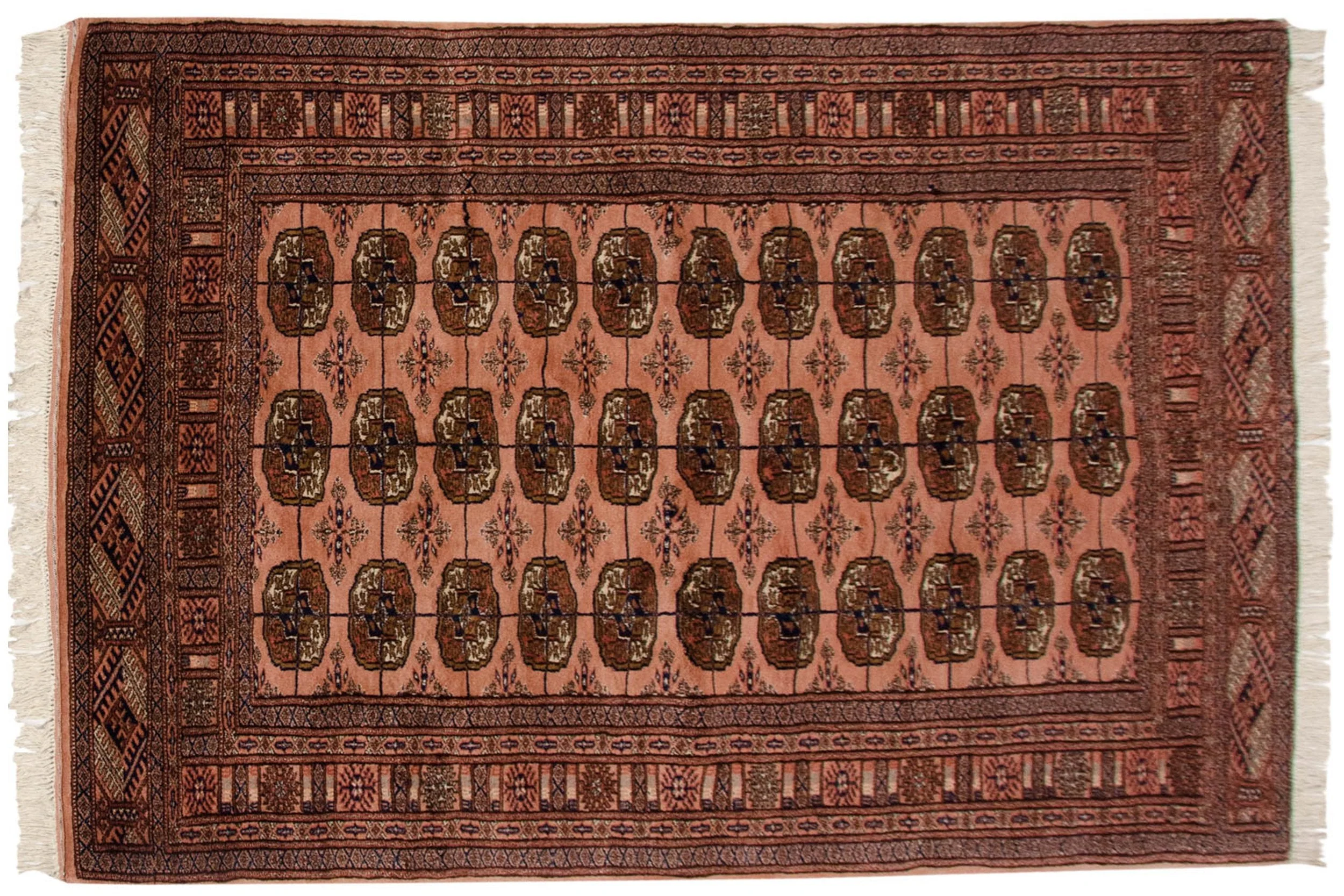 4x6 Vintage Fine Bokhara Rug - Image 2