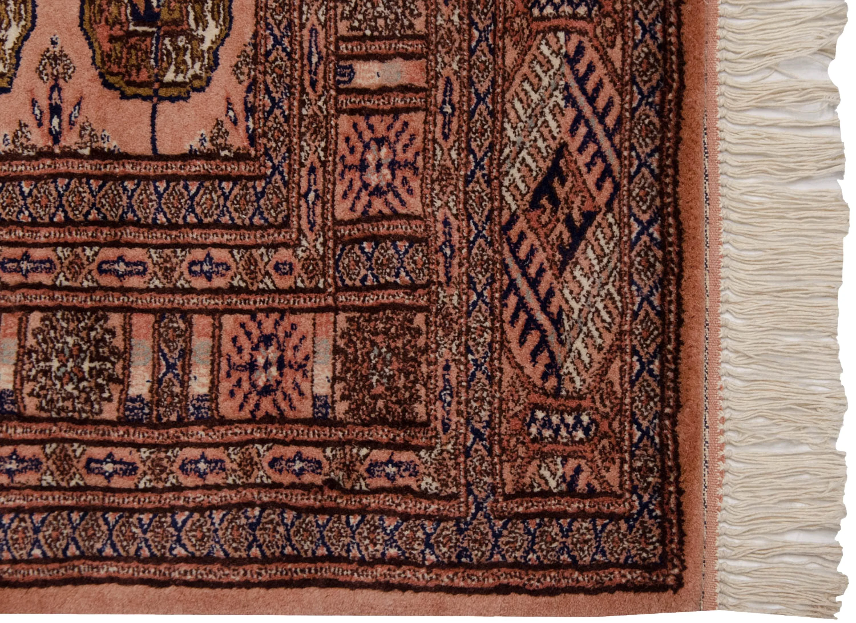 4x6 Vintage Fine Bokhara Rug - Image 4