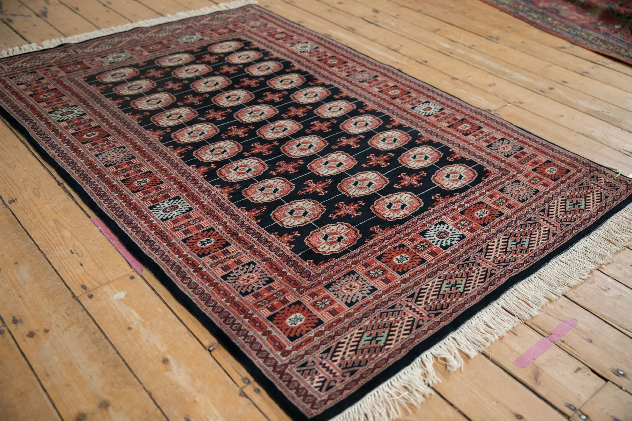 4x6 Vintage Fine Bokhara Rug - Image 4