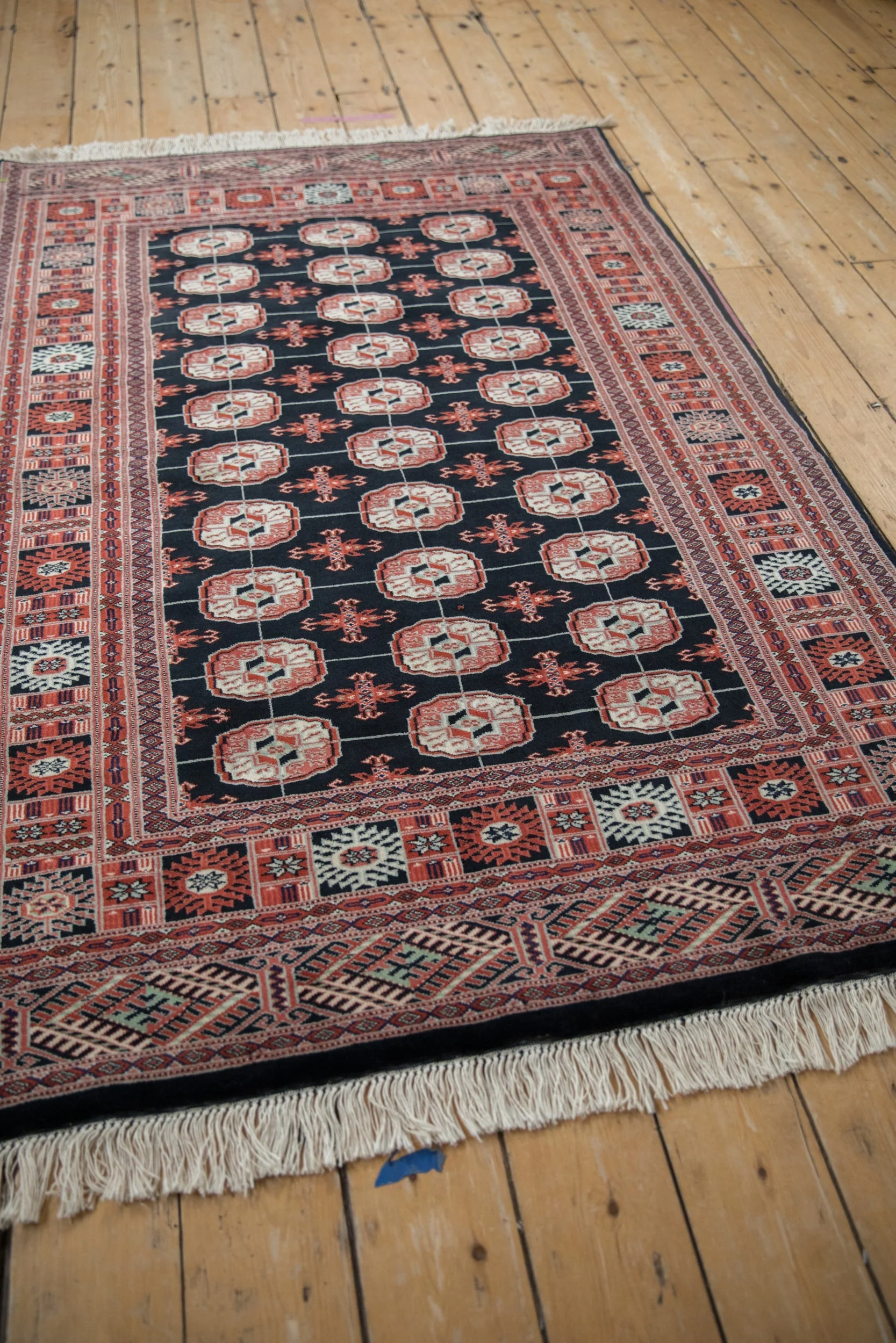 4x6 Vintage Fine Bokhara Rug - Image 6