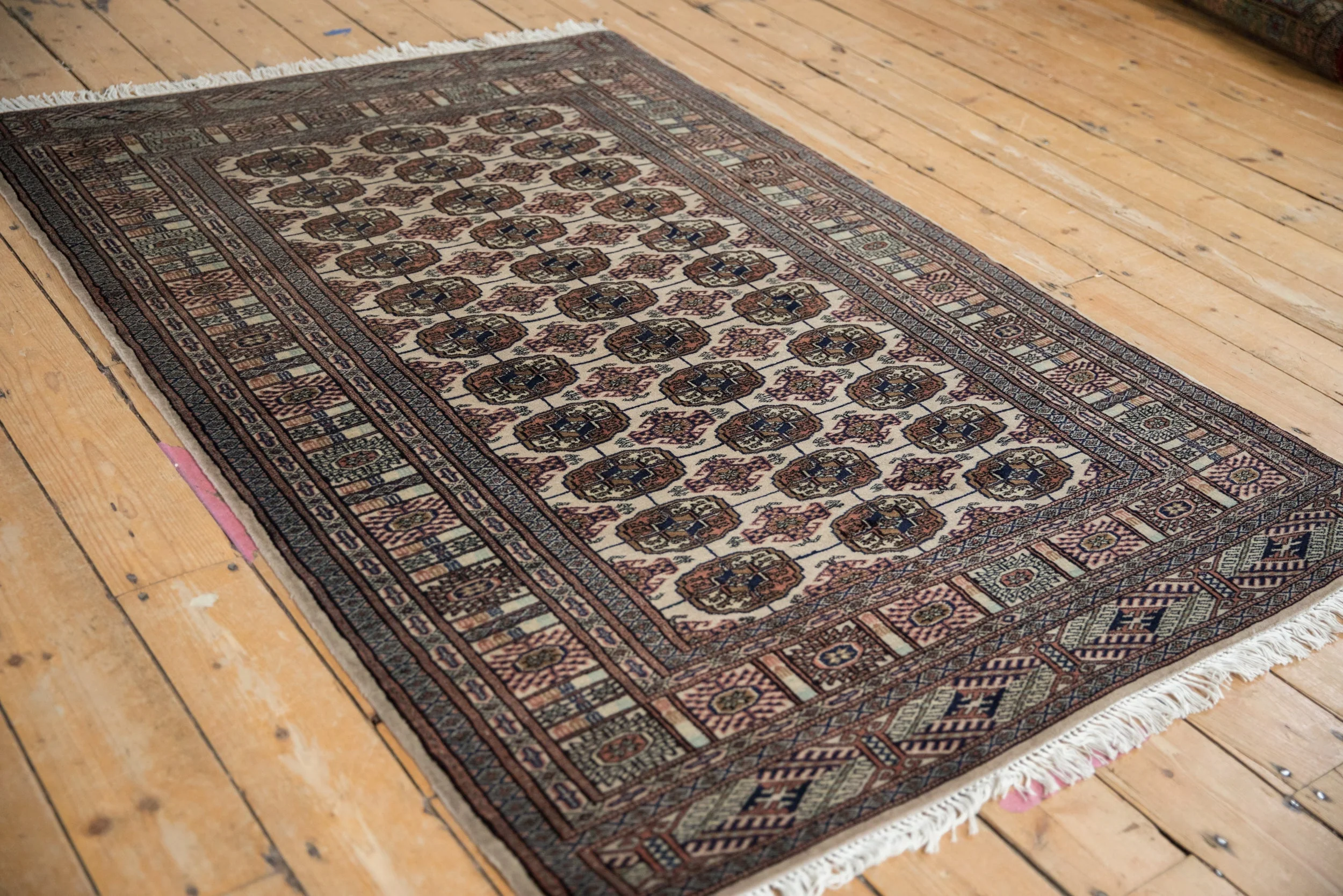 4x6 Vintage Fine Bokhara Rug - Image 5
