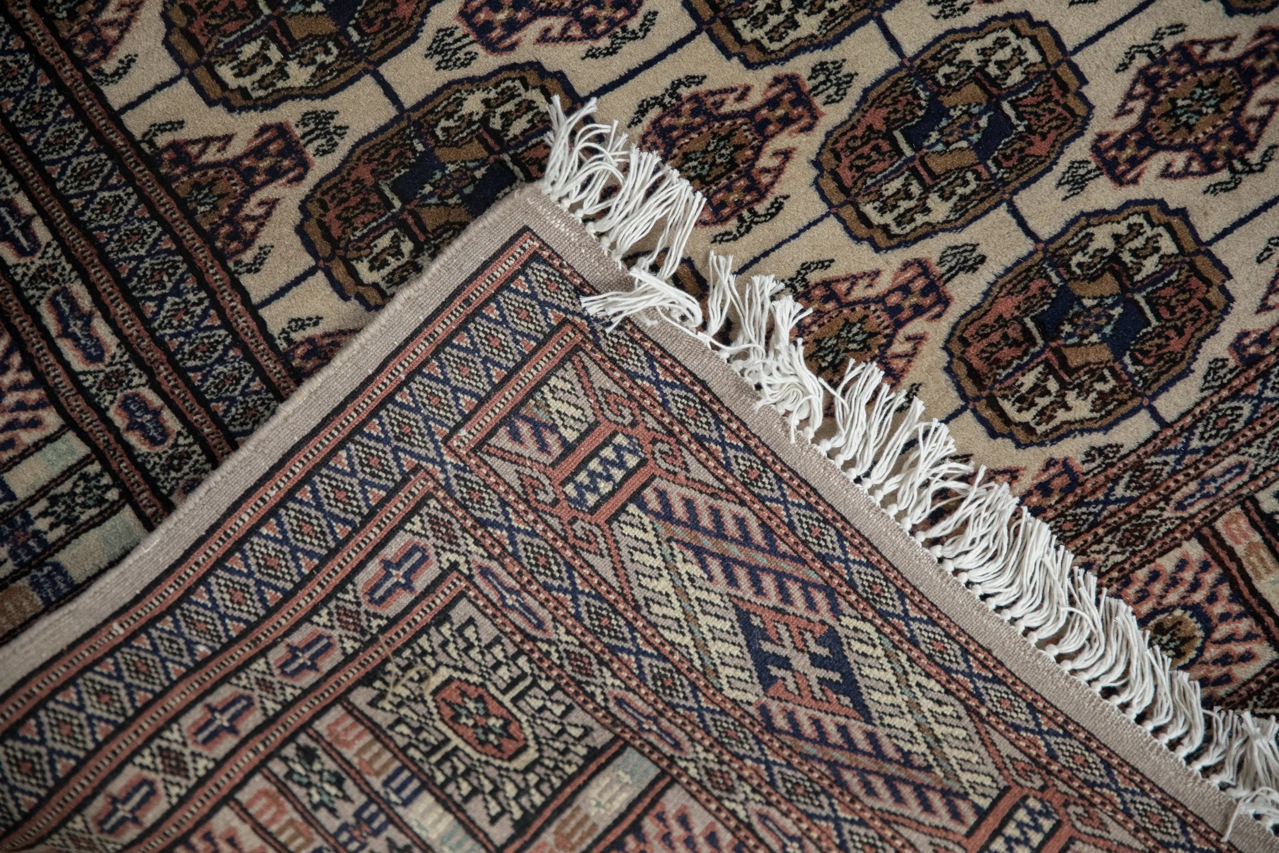 4x6 Vintage Fine Bokhara Rug - Image 7