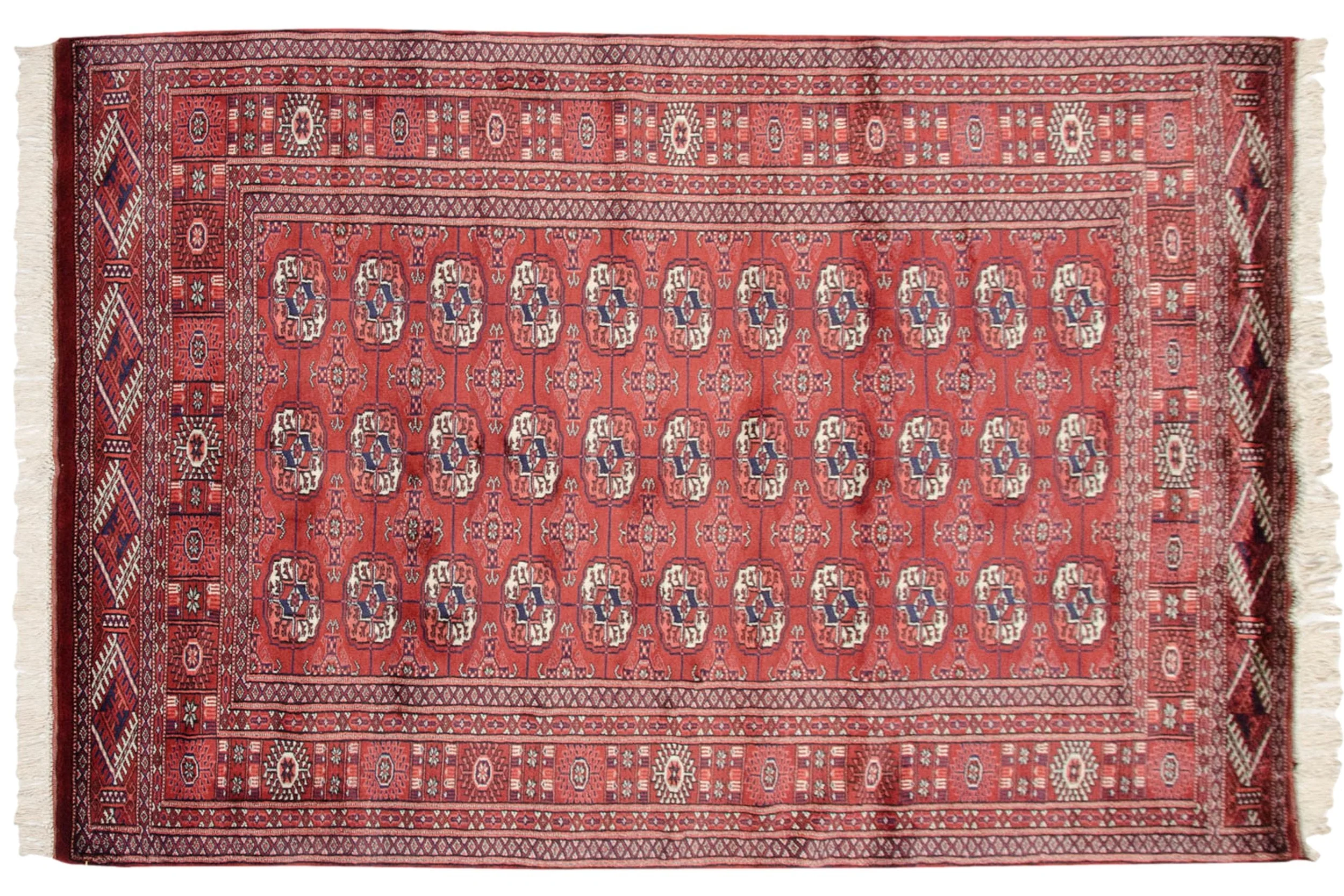 4x6 Vintage Fine Bokhara Rug - Image 2