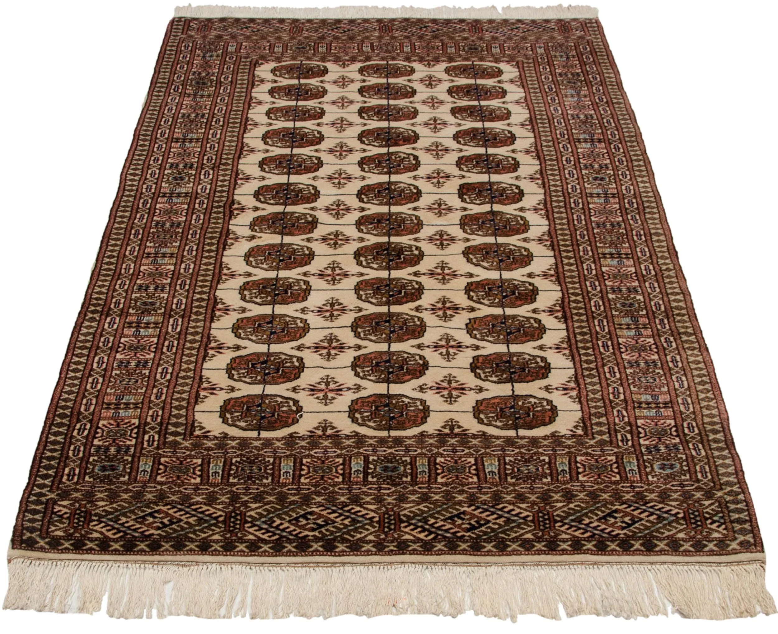 4x6 Vintage Fine Bokhara Rug - Image 3
