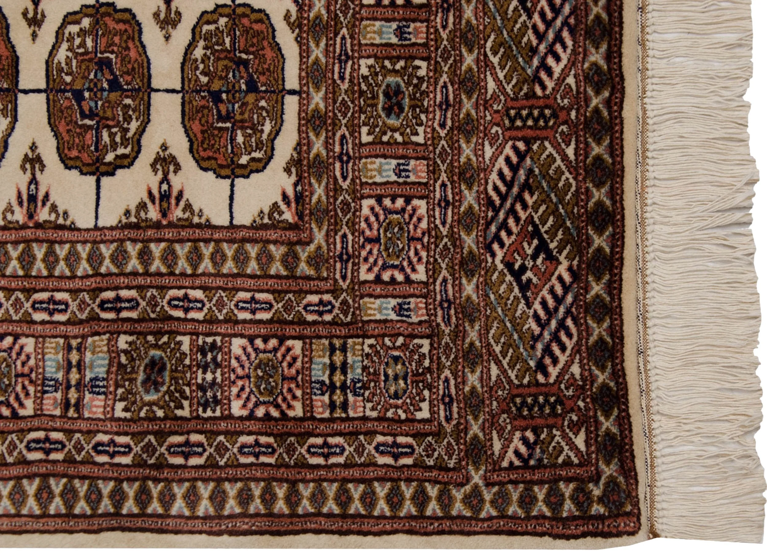 4x6 Vintage Fine Bokhara Rug - Image 6