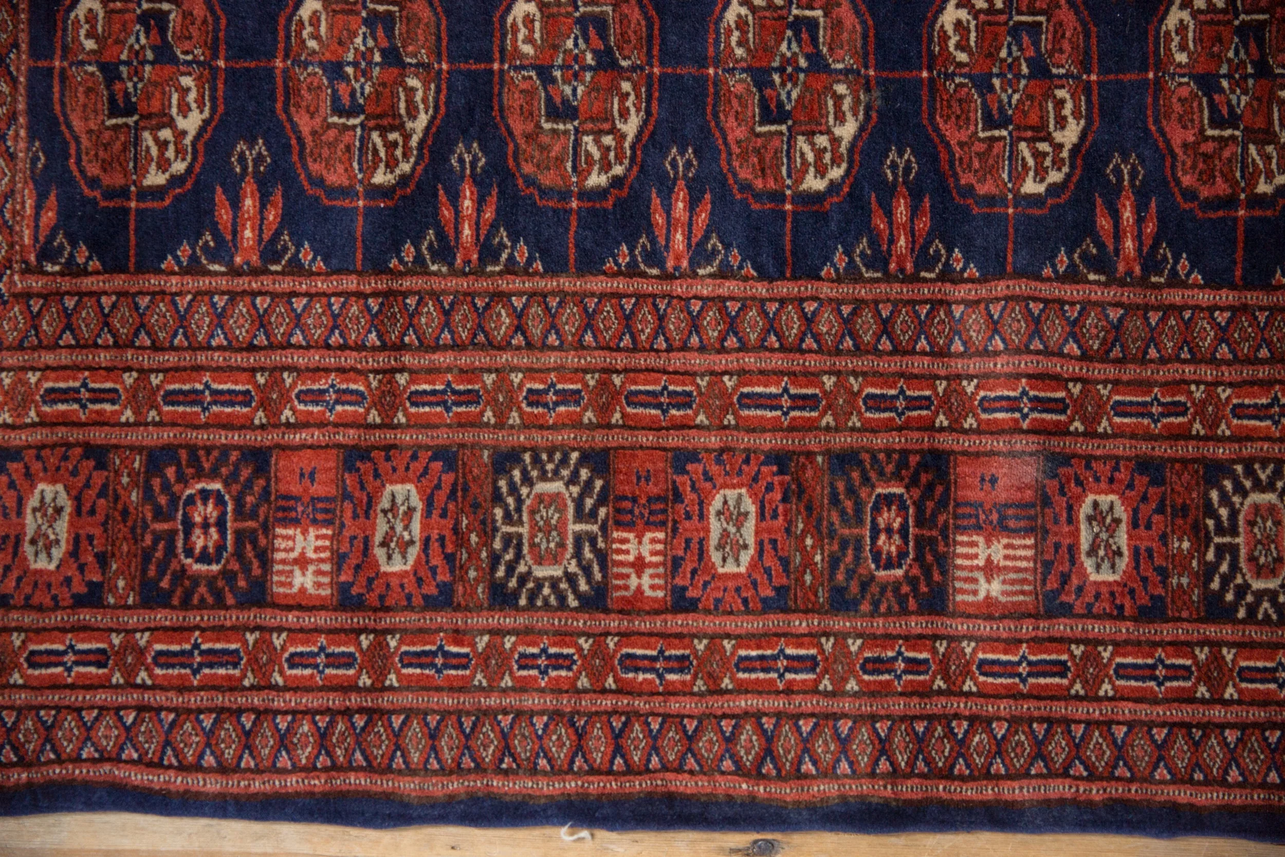 4x6 Vintage Fine Bokhara Rug - Image 9