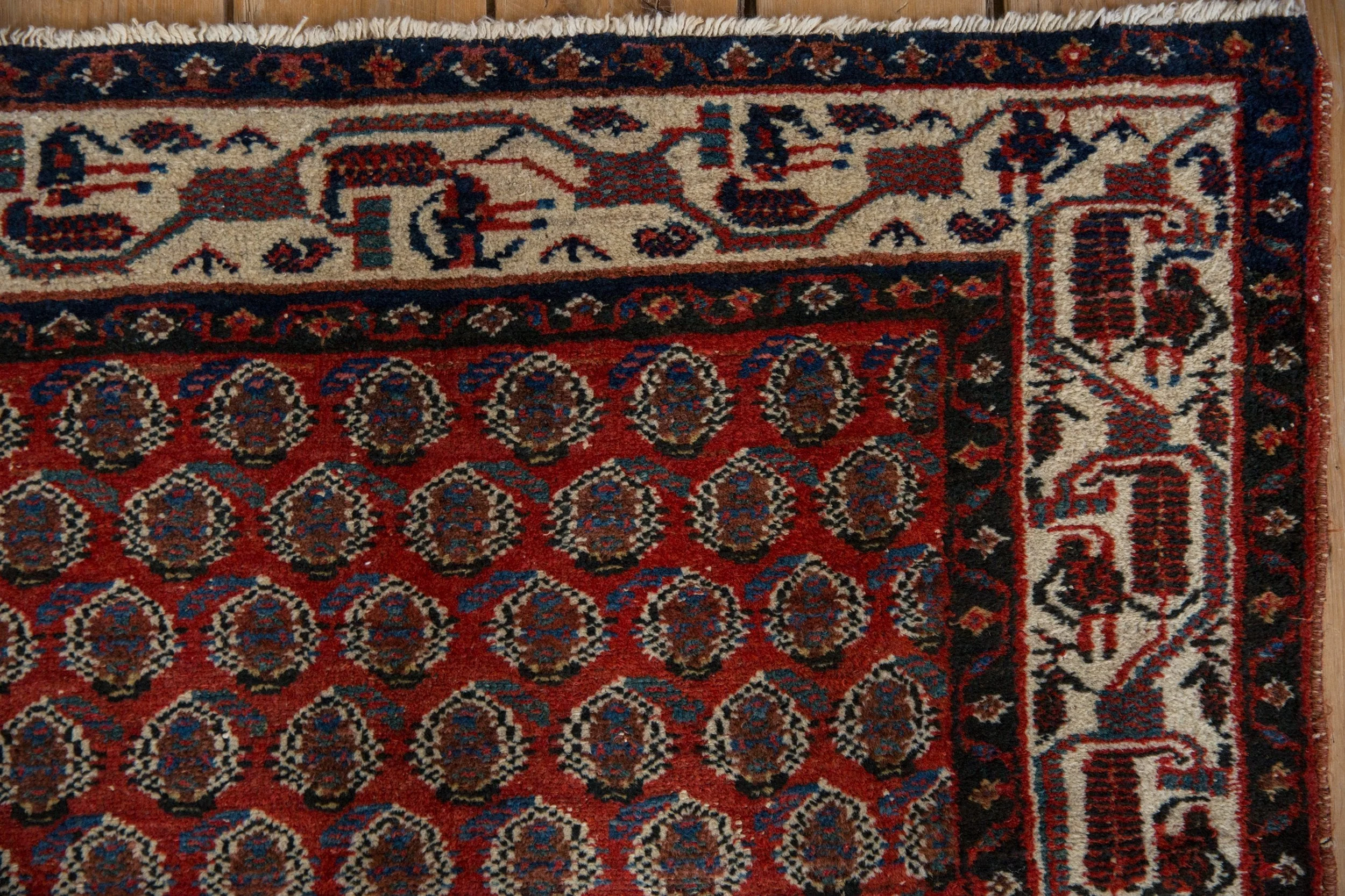 4x6 Vintage Serbend Rug - Image 3