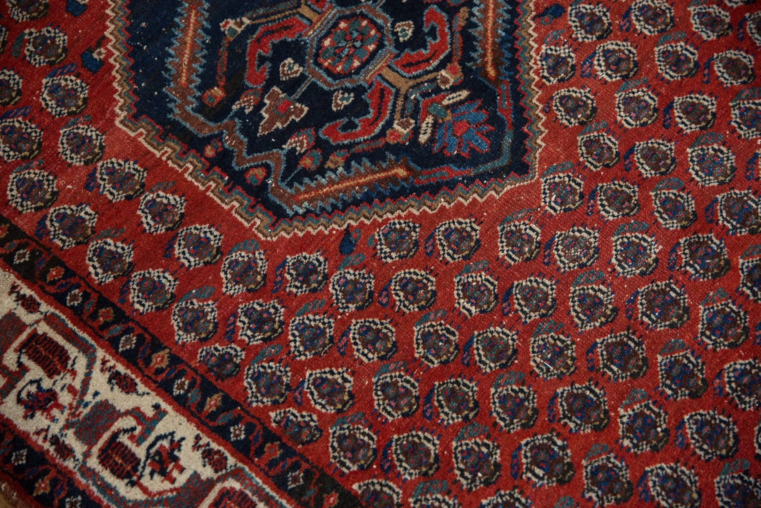 4x6 Vintage Serbend Rug - Image 6