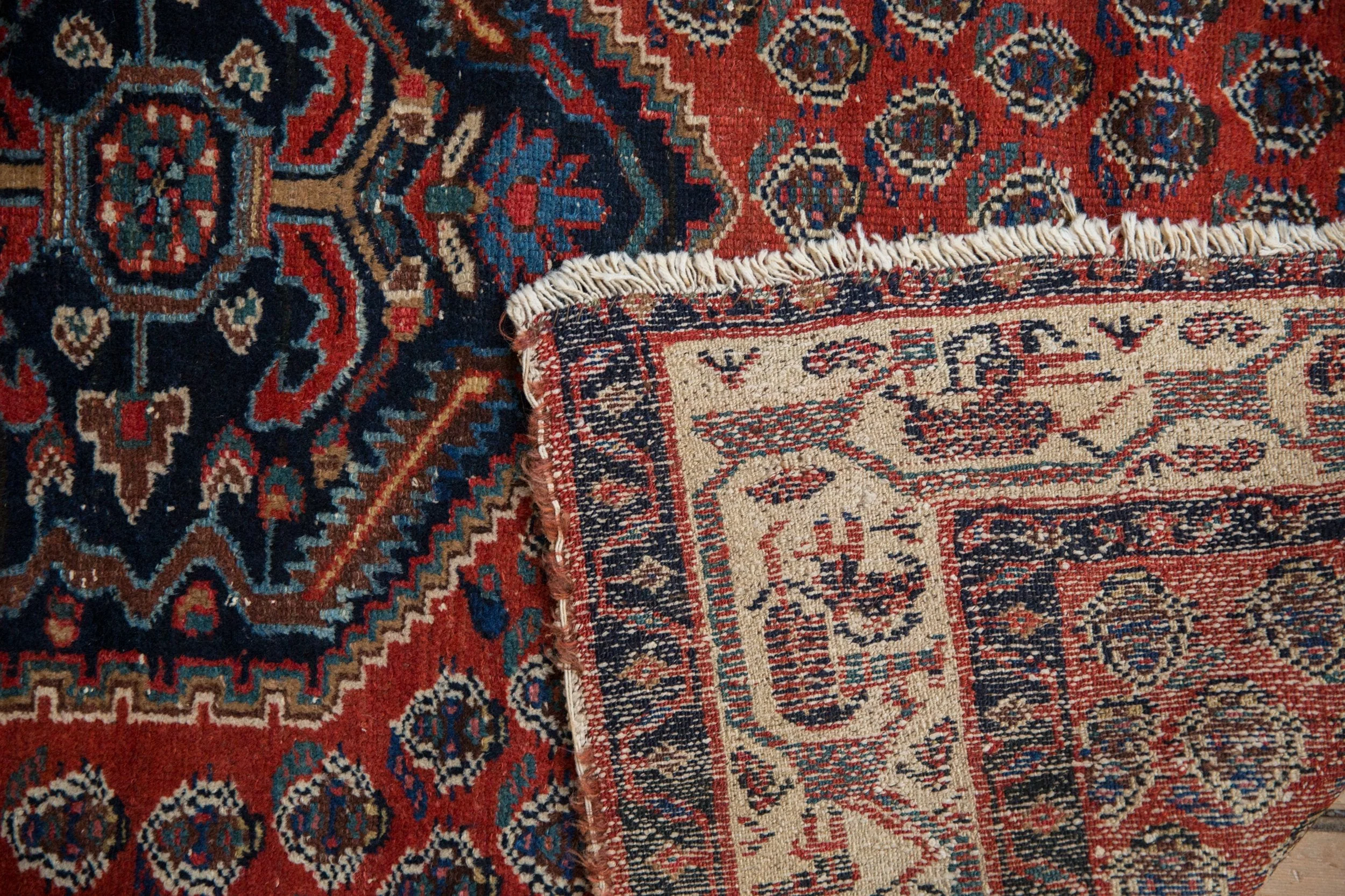 4x6 Vintage Serbend Rug - Image 8