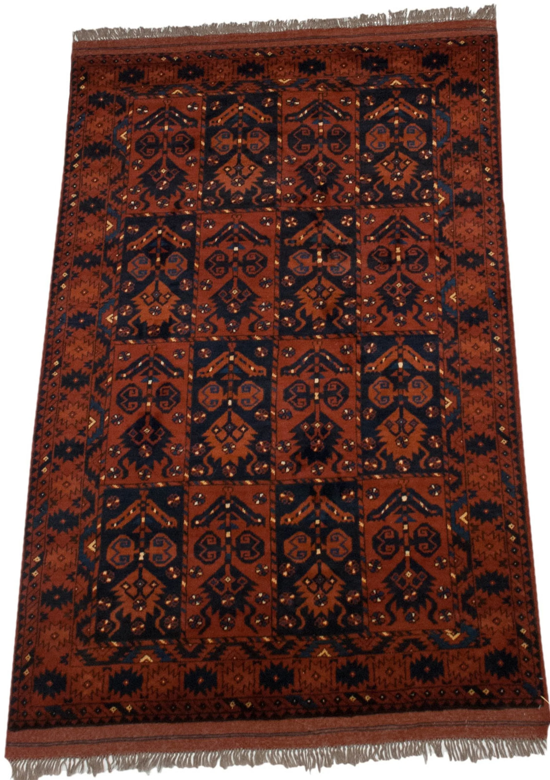 4x6 Vintage Taghan Rug - Image 3