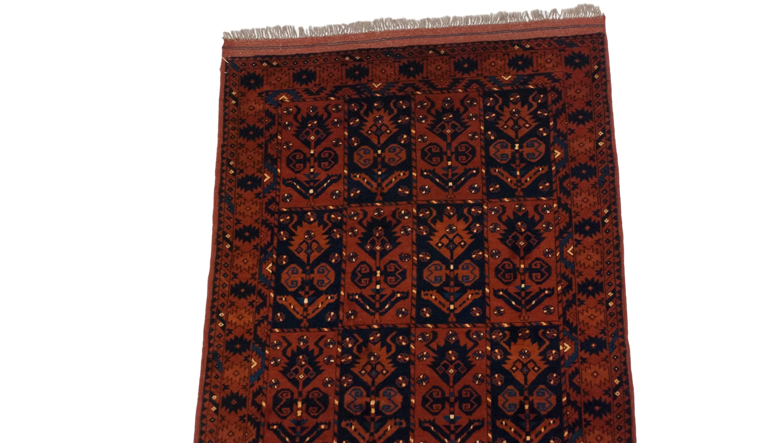 4x6 Vintage Taghan Rug - Image 7