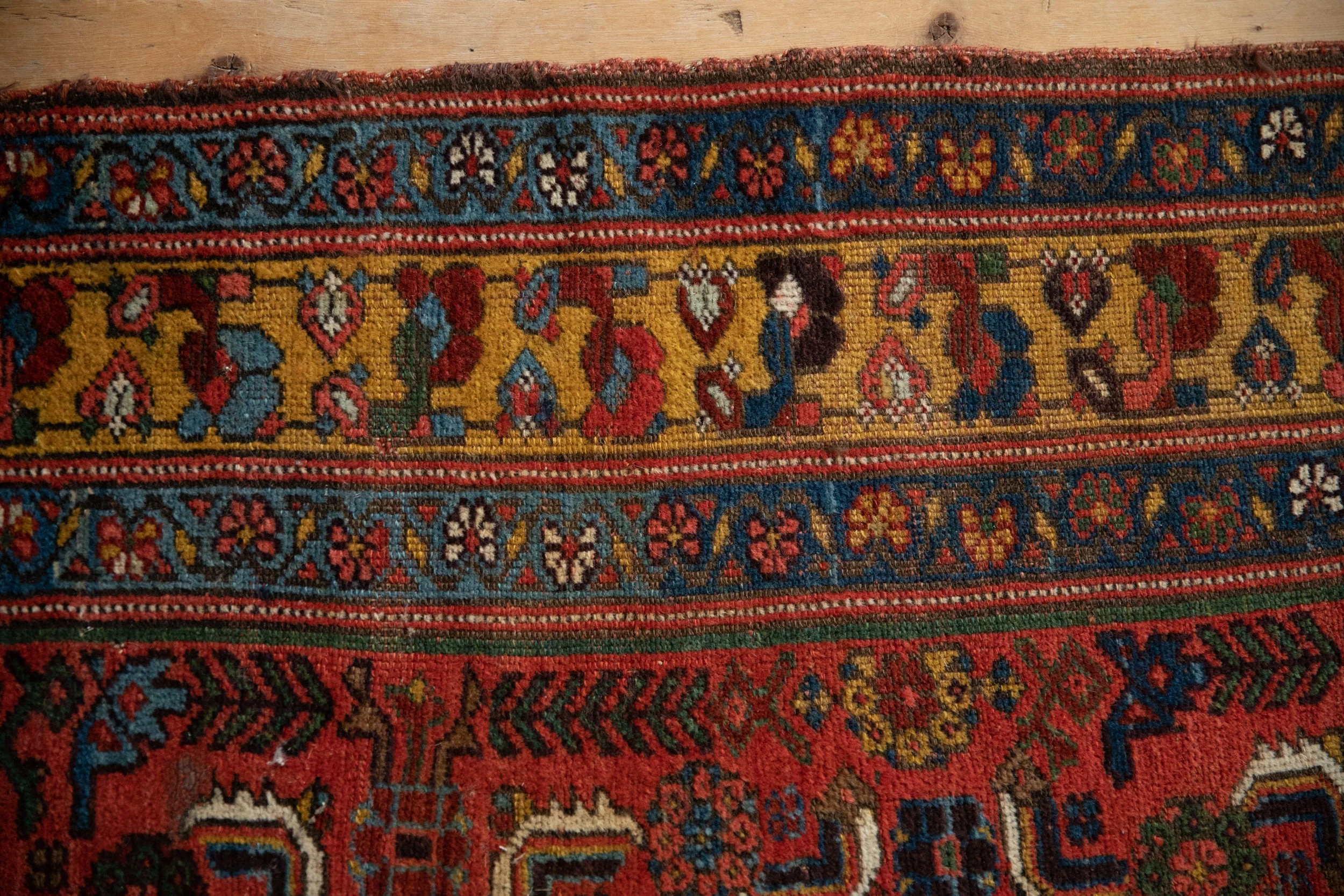 4x7.5 Antique Kurdish Bijar Rug - Image 3