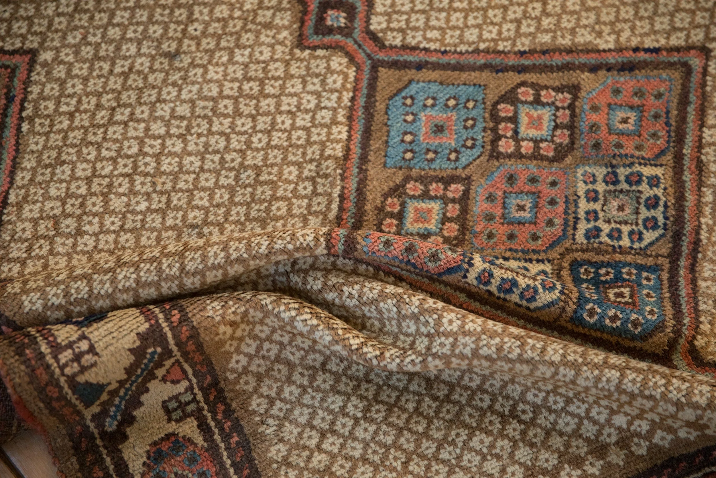 4x7.5 Antique Northwest Persian Rug - Image 11