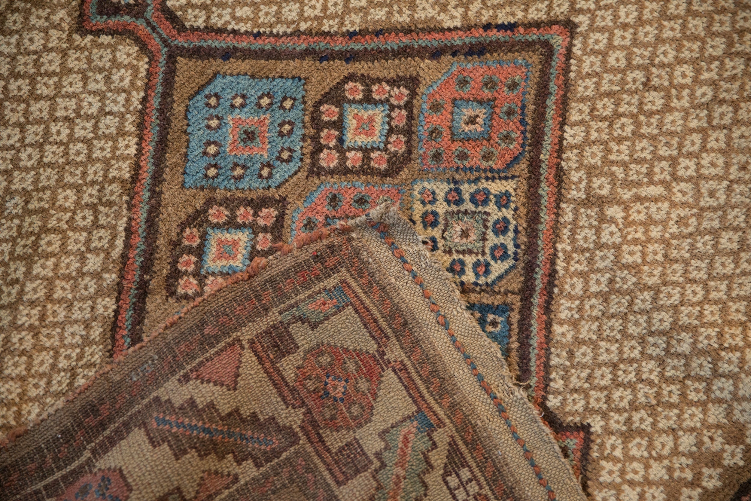 4x7.5 Antique Northwest Persian Rug - Image 12