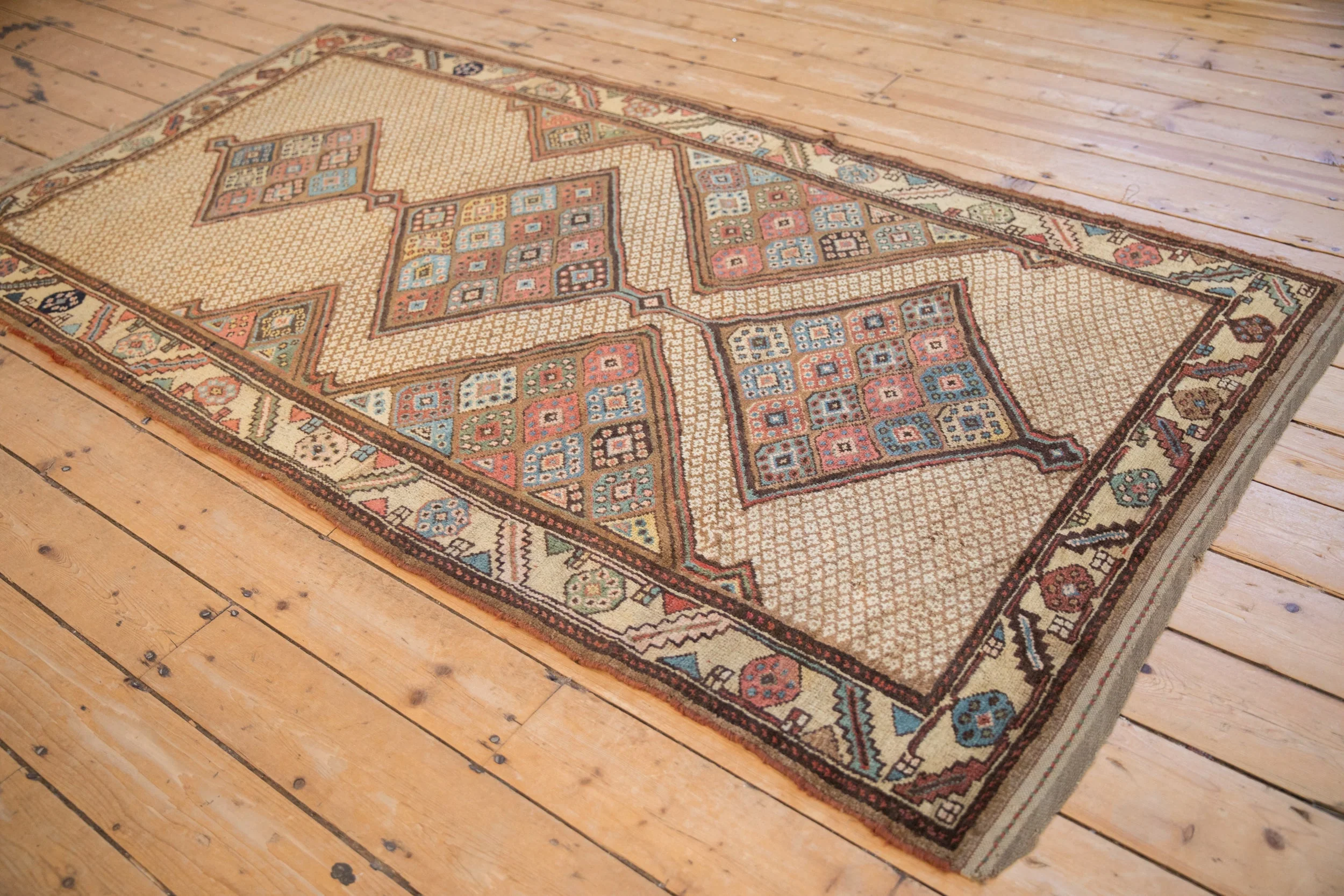 4x7.5 Antique Northwest Persian Rug - Image 4