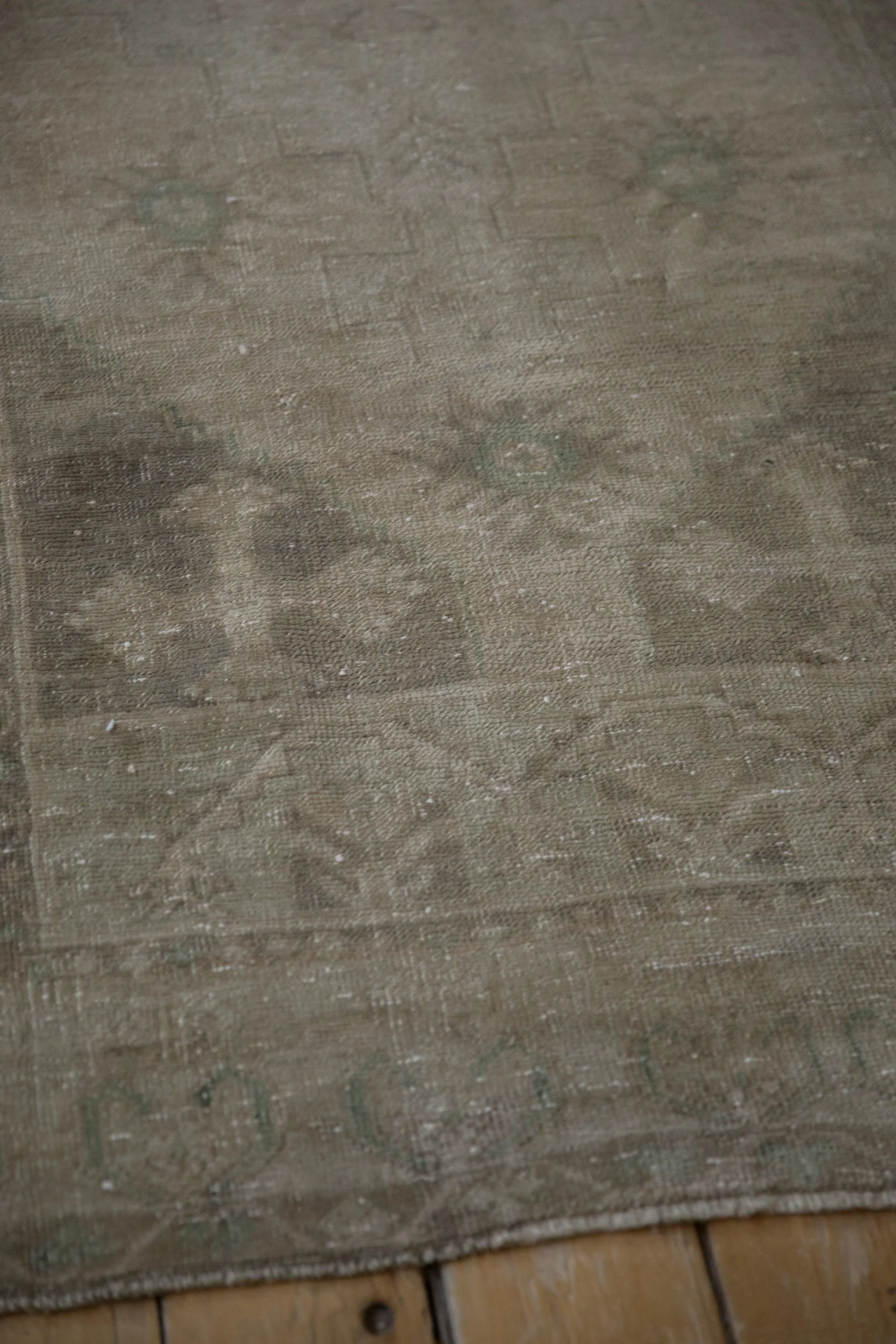 4x7.5 Vintage Distressed Oushak Rug - Image 8