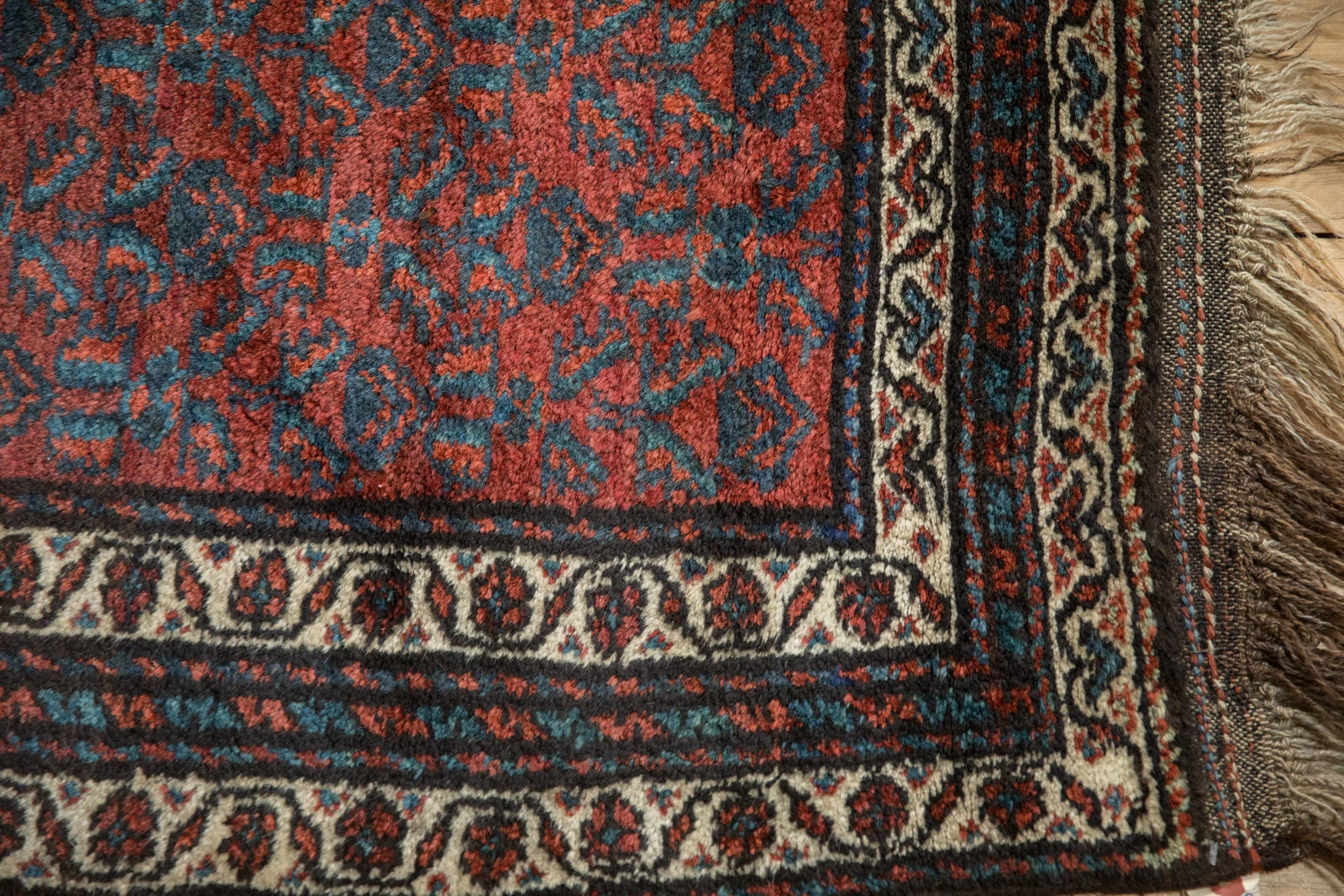 4x7.5 Vintage Kurd Rug - Image 3