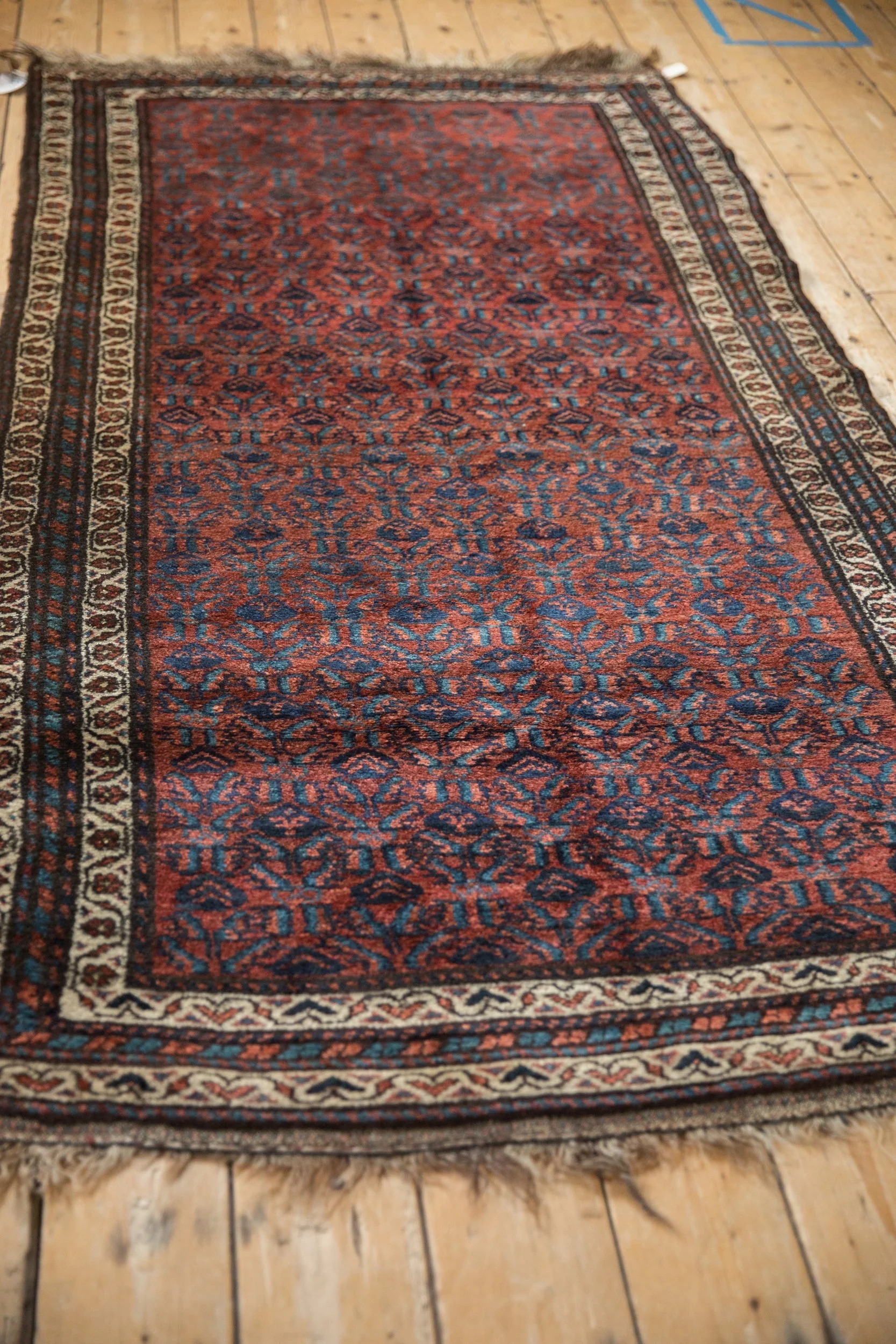 4x7.5 Vintage Kurd Rug - Image 5