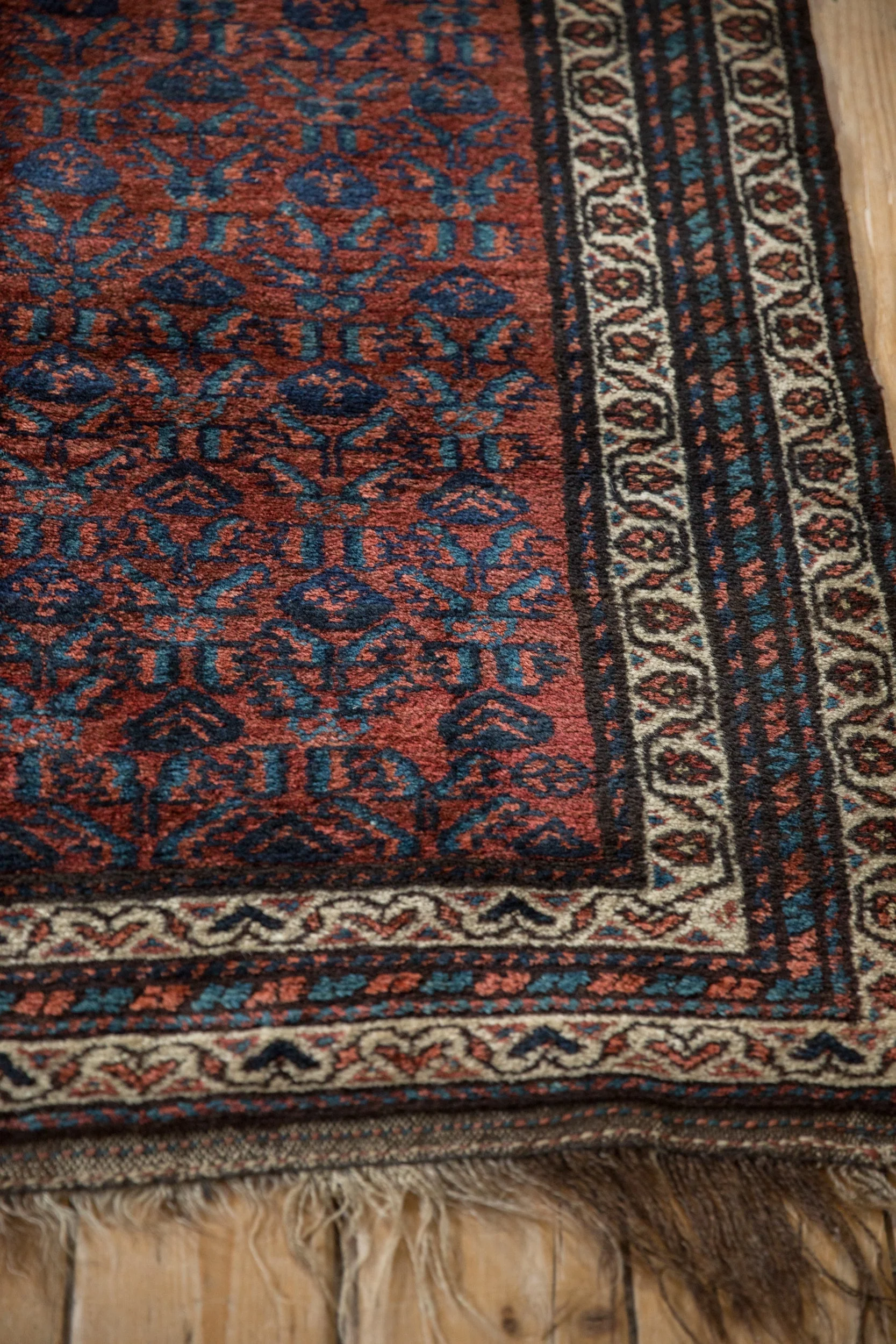 4x7.5 Vintage Kurd Rug - Image 6