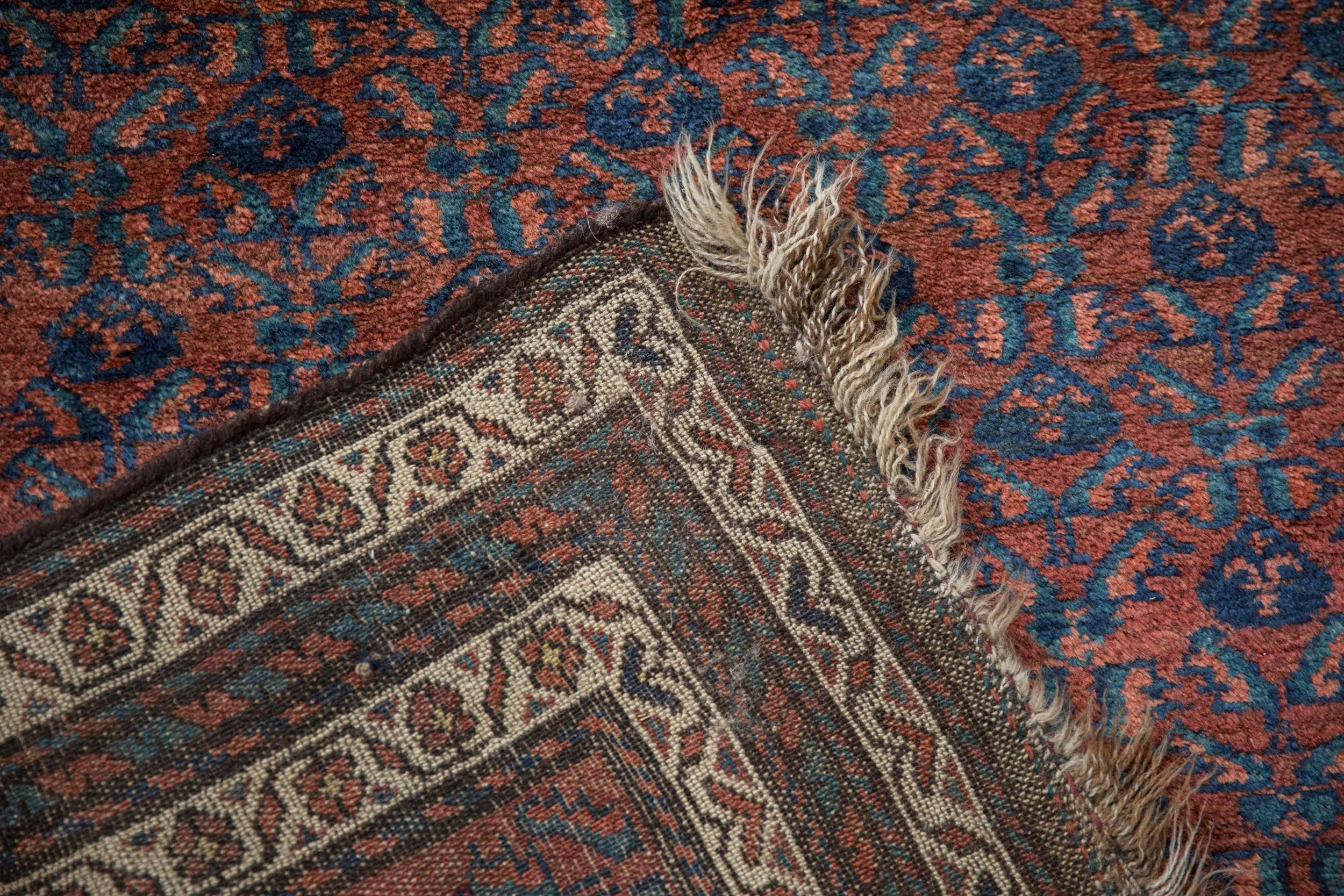 4x7.5 Vintage Kurd Rug - Image 8