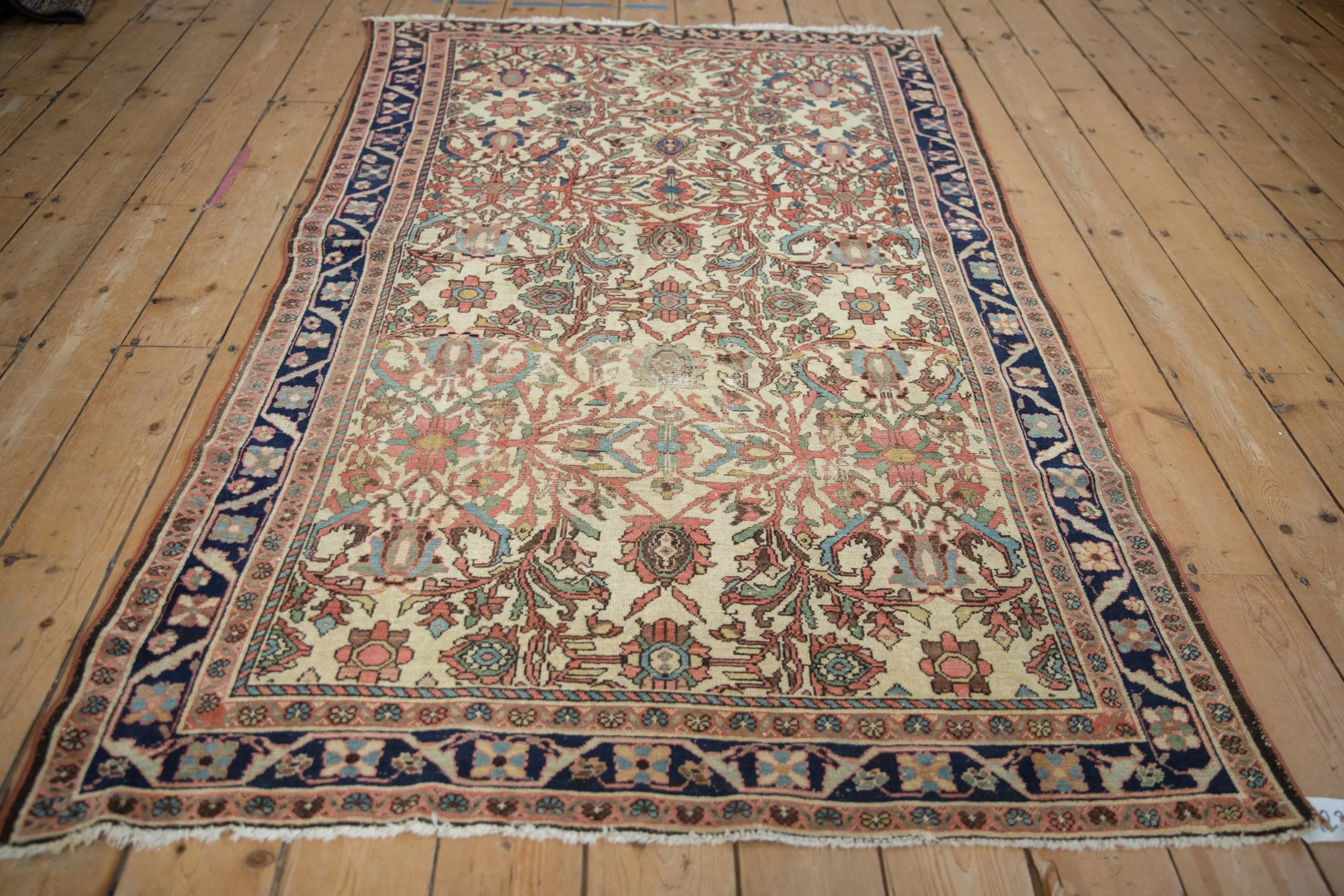 4x7 Antique Fine Malayer Rug - Image 3