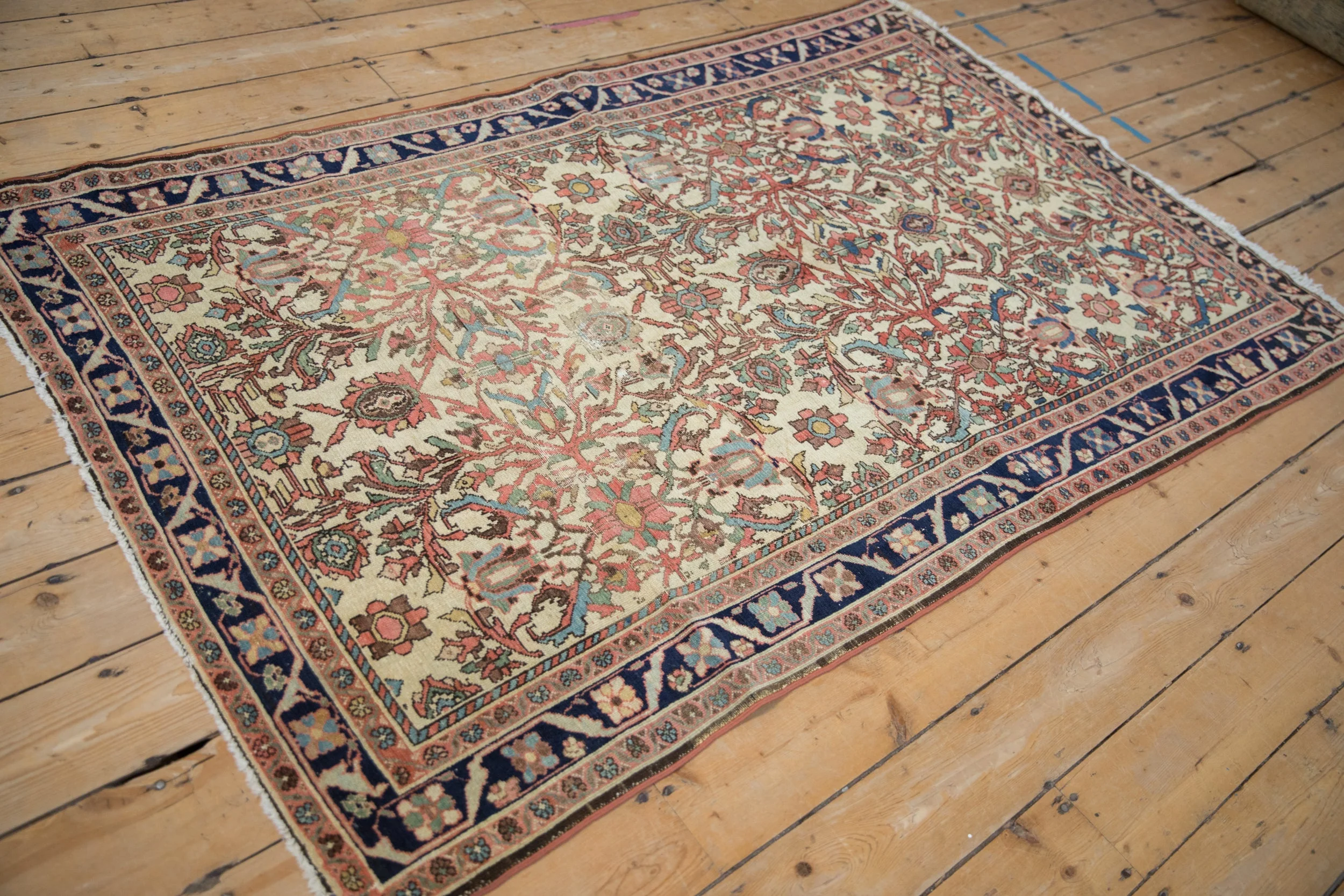 4x7 Antique Fine Malayer Rug - Image 8