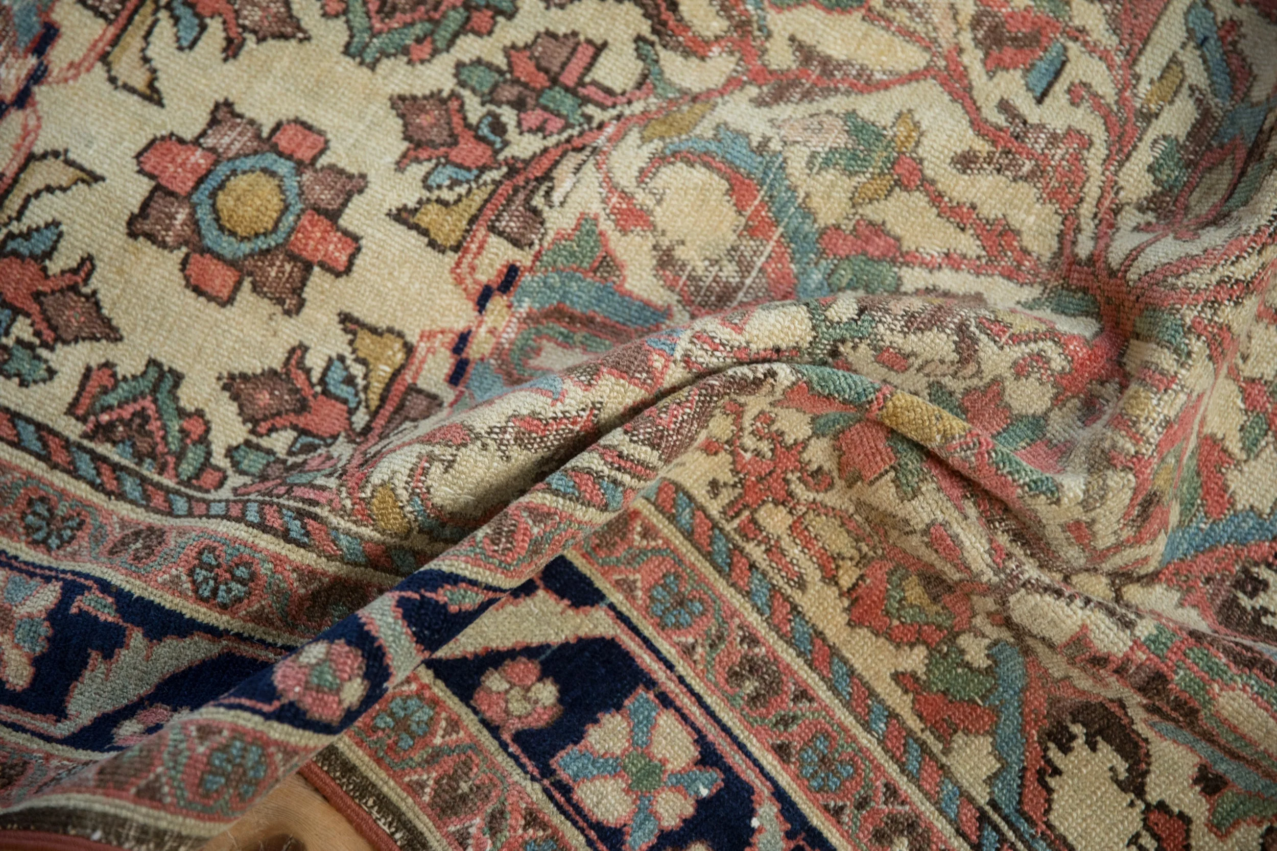 4x7 Antique Fine Malayer Rug - Image 9