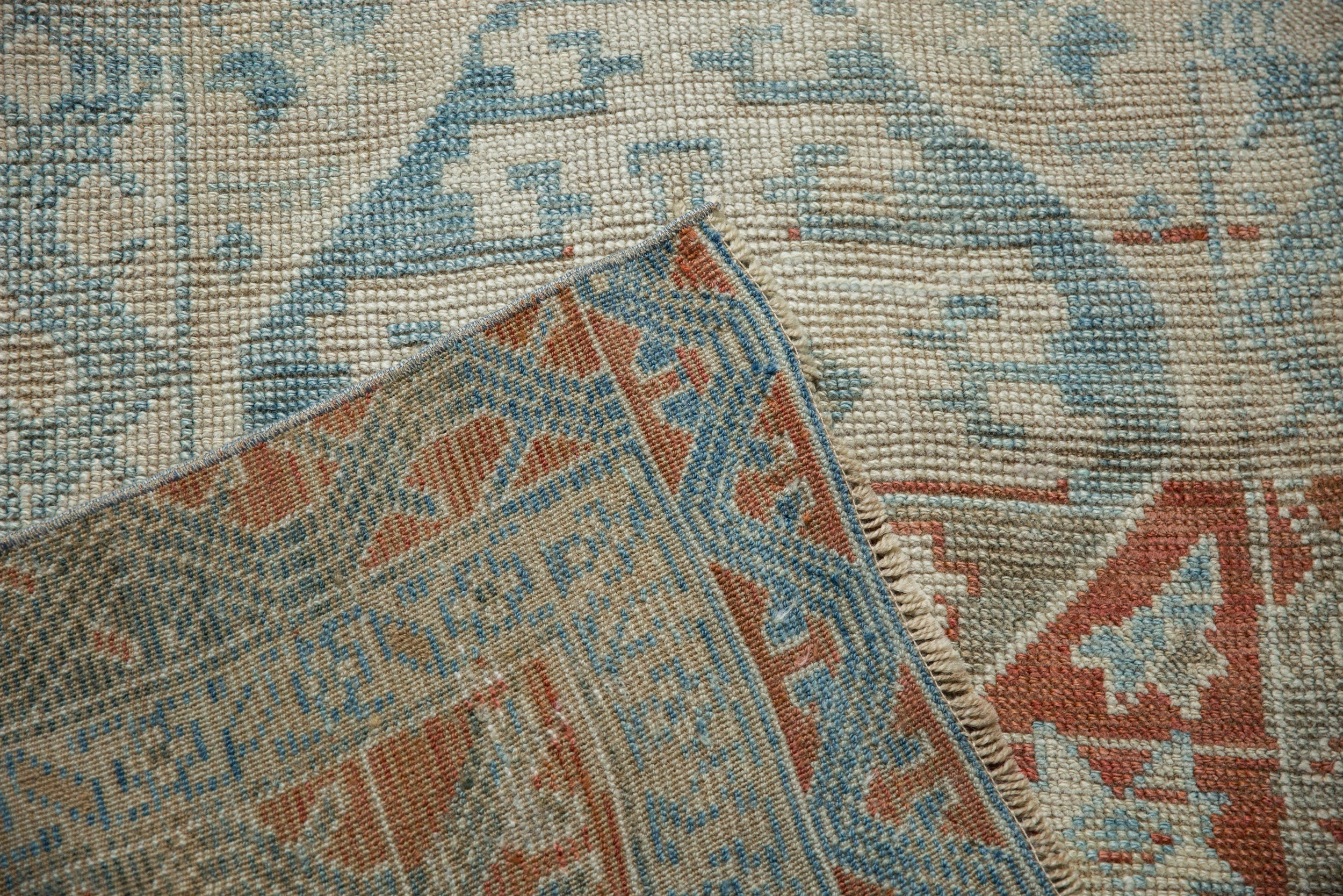 4x7 Vintage Distressed Anatolian Rug - Image 9