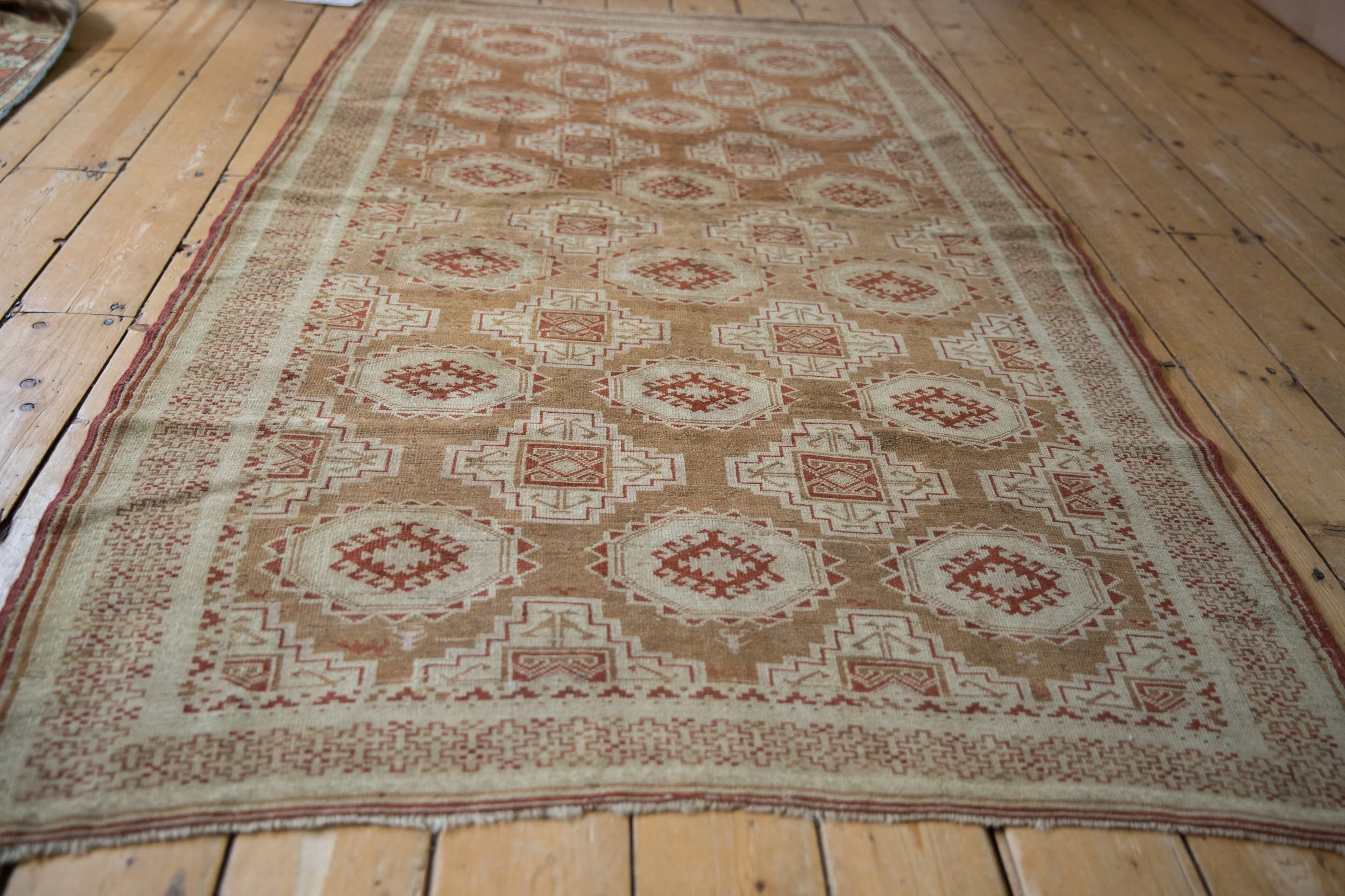 4x7 Vintage Distressed Belouch Rug - Image 4