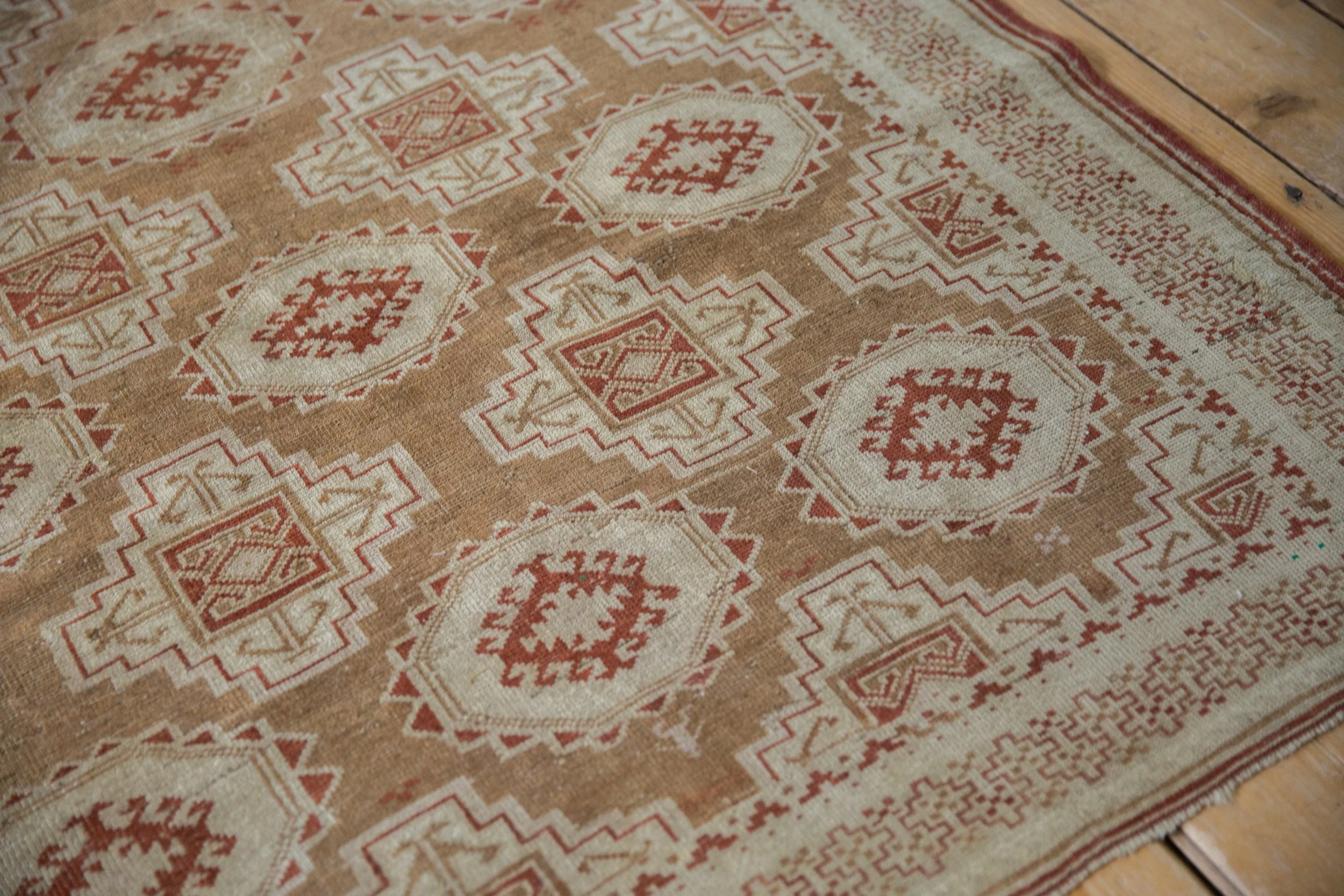 4x7 Vintage Distressed Belouch Rug - Image 5