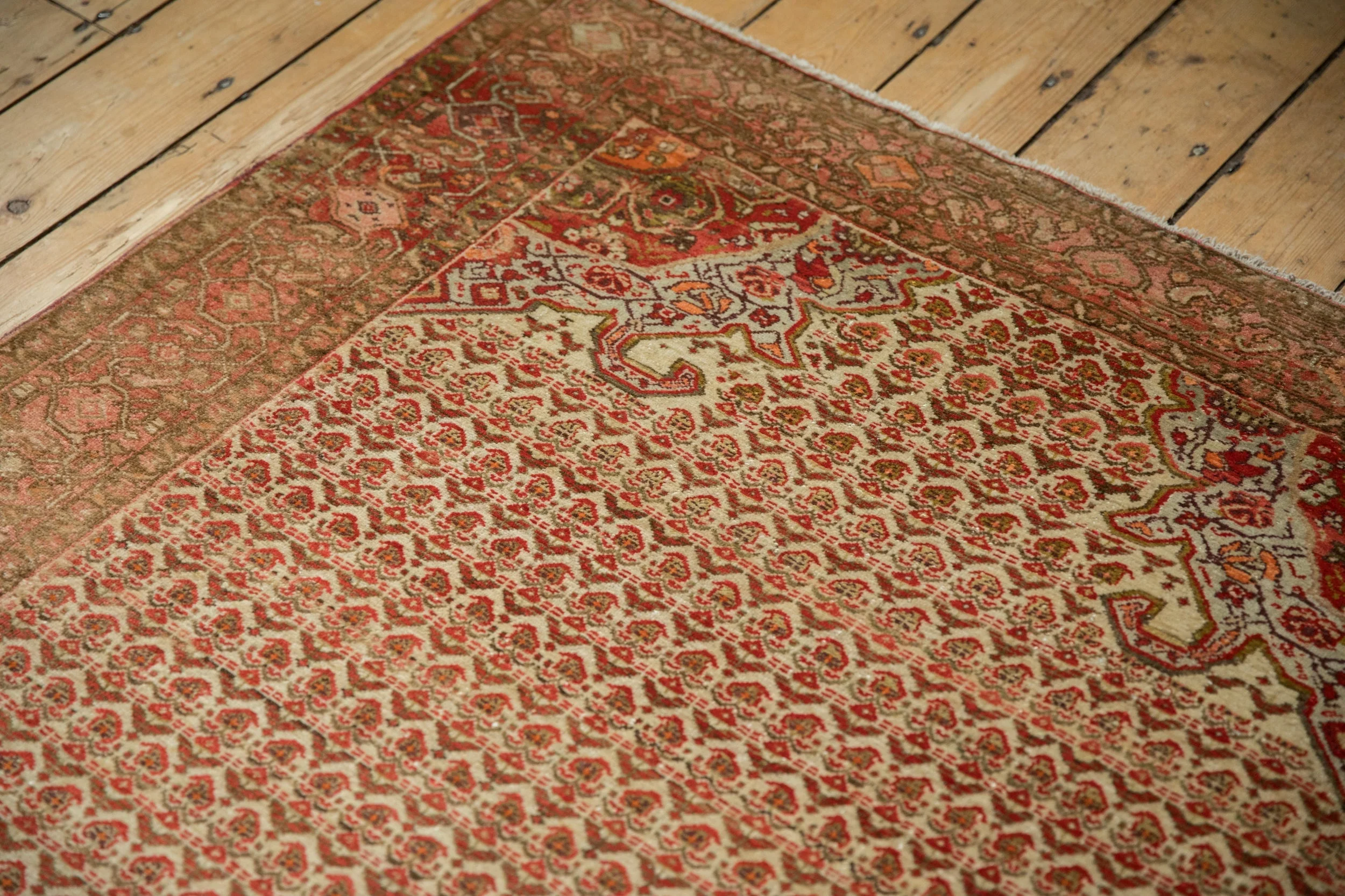 4x7 Vintage Distressed Malayer Rug - Image 10