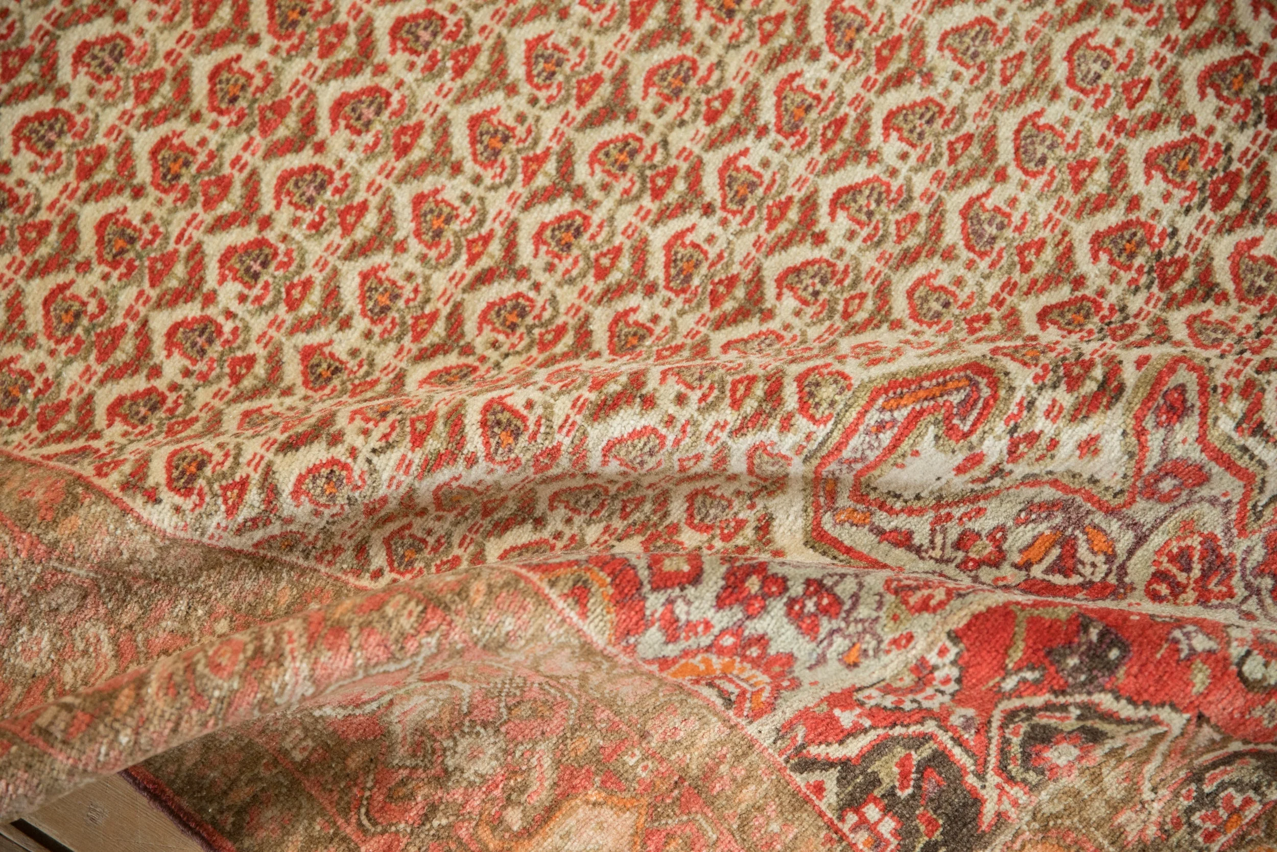 4x7 Vintage Distressed Malayer Rug - Image 11