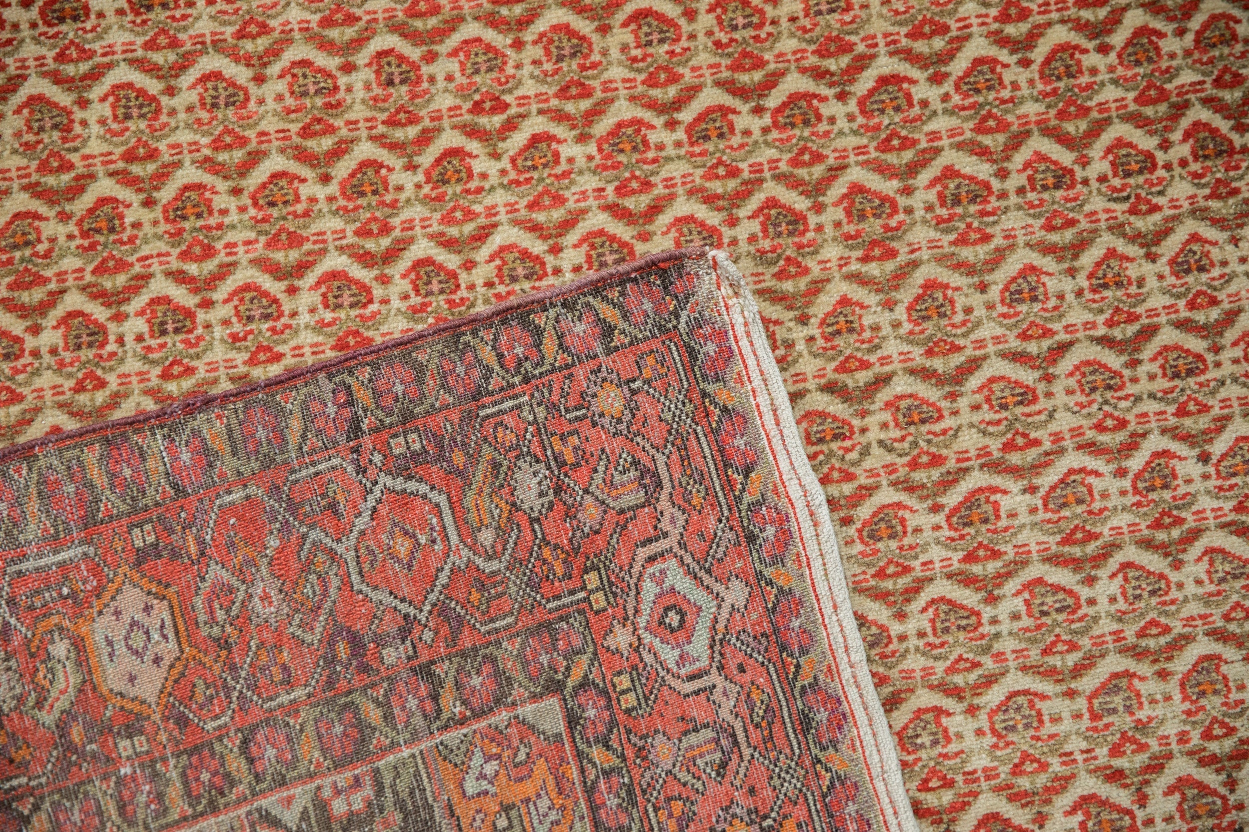 4x7 Vintage Distressed Malayer Rug - Image 12