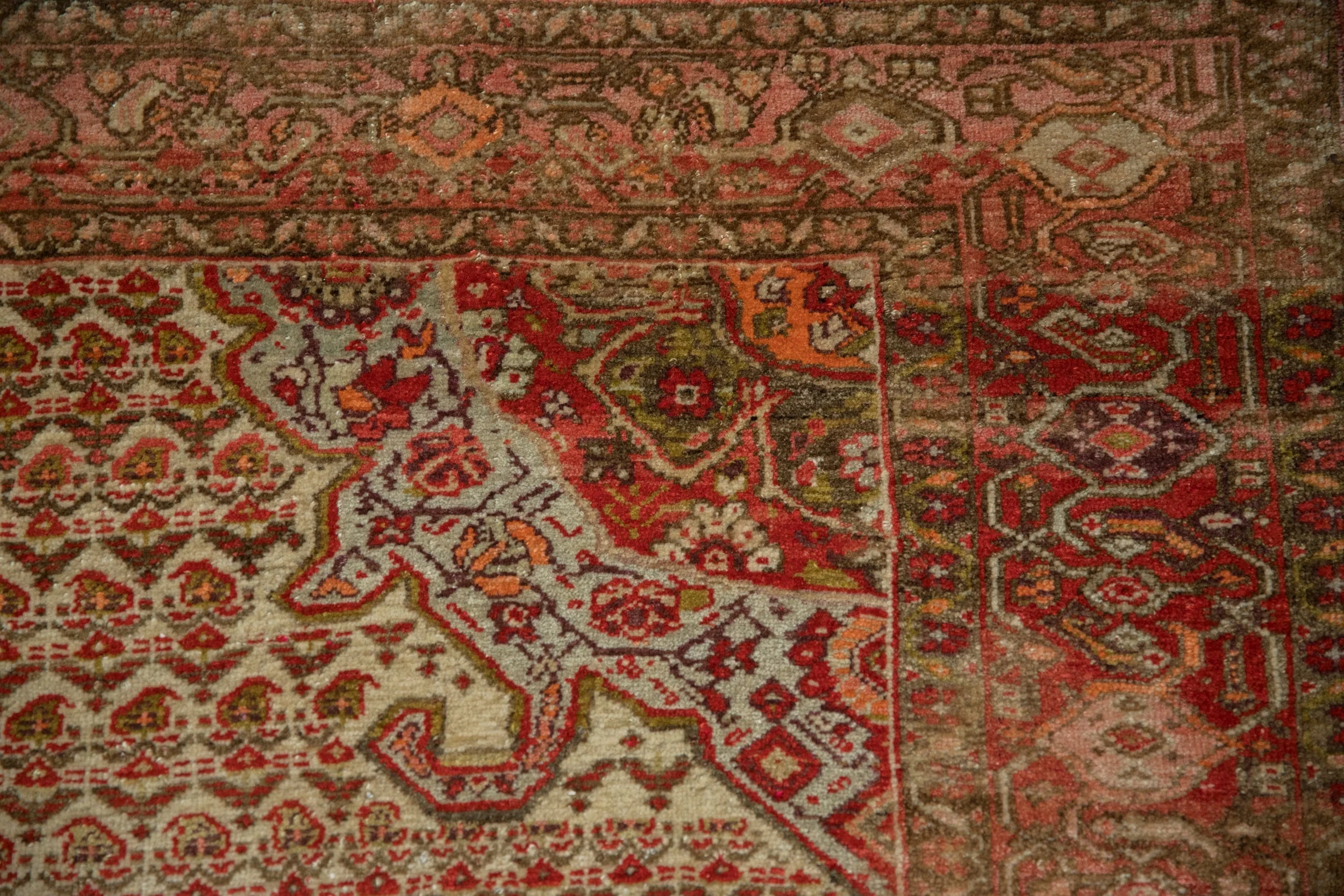 4x7 Vintage Distressed Malayer Rug - Image 3