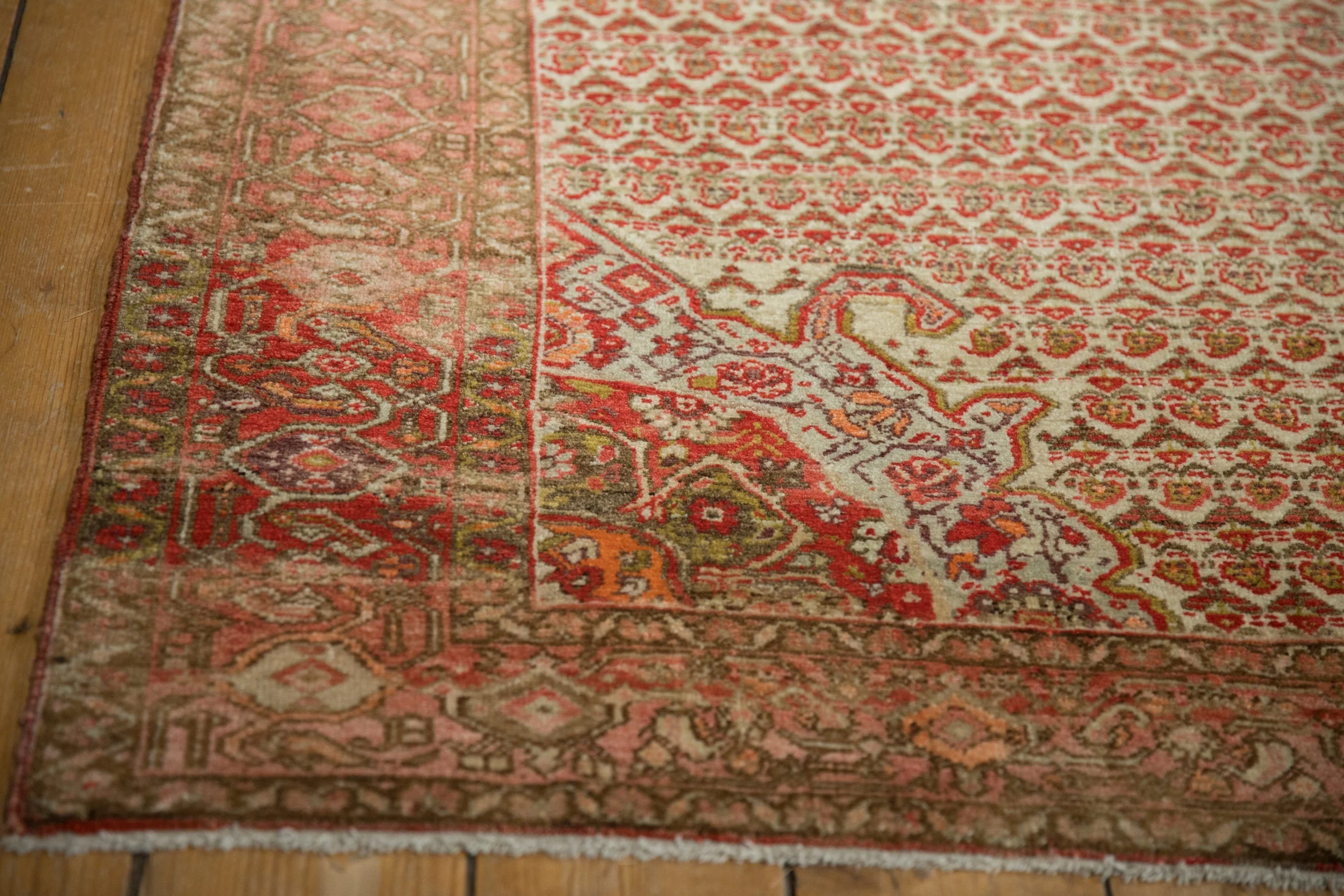 4x7 Vintage Distressed Malayer Rug - Image 5
