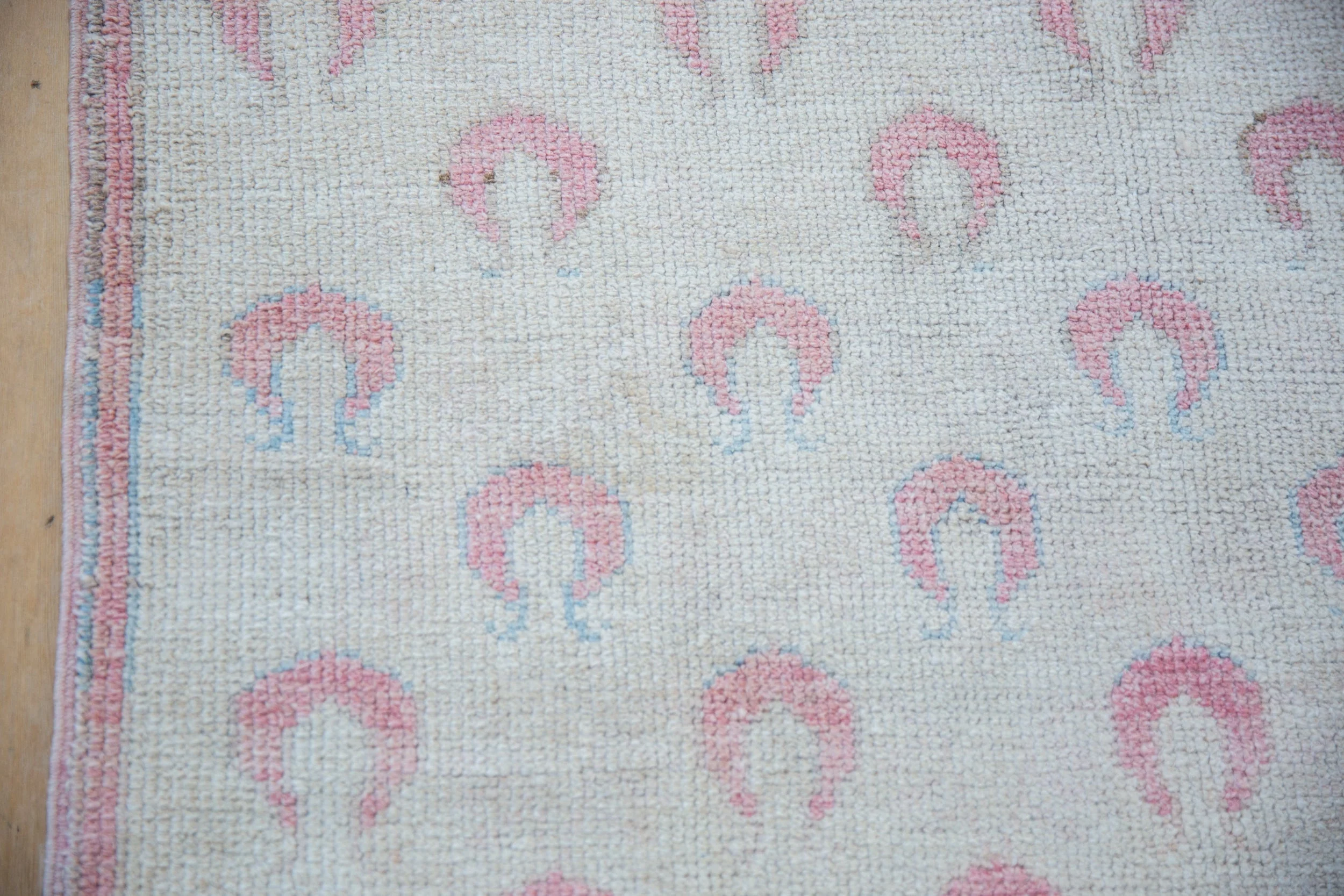 4x7 Vintage Distressed Oushak Rug - Image 11