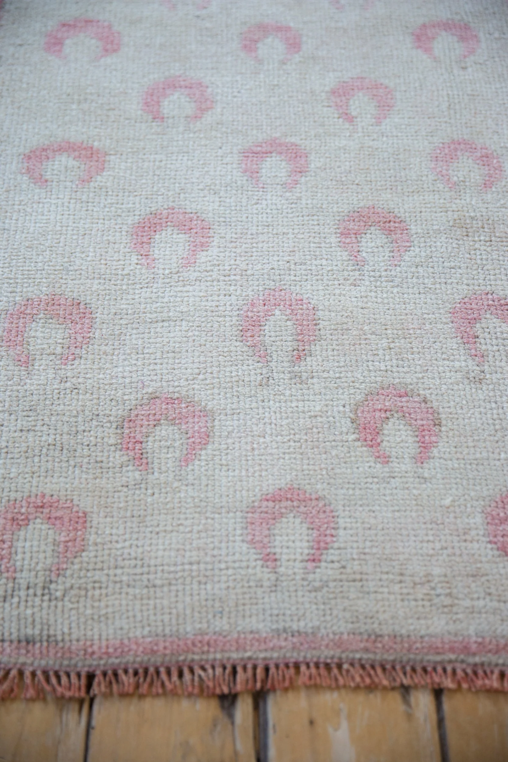 4x7 Vintage Distressed Oushak Rug - Image 7