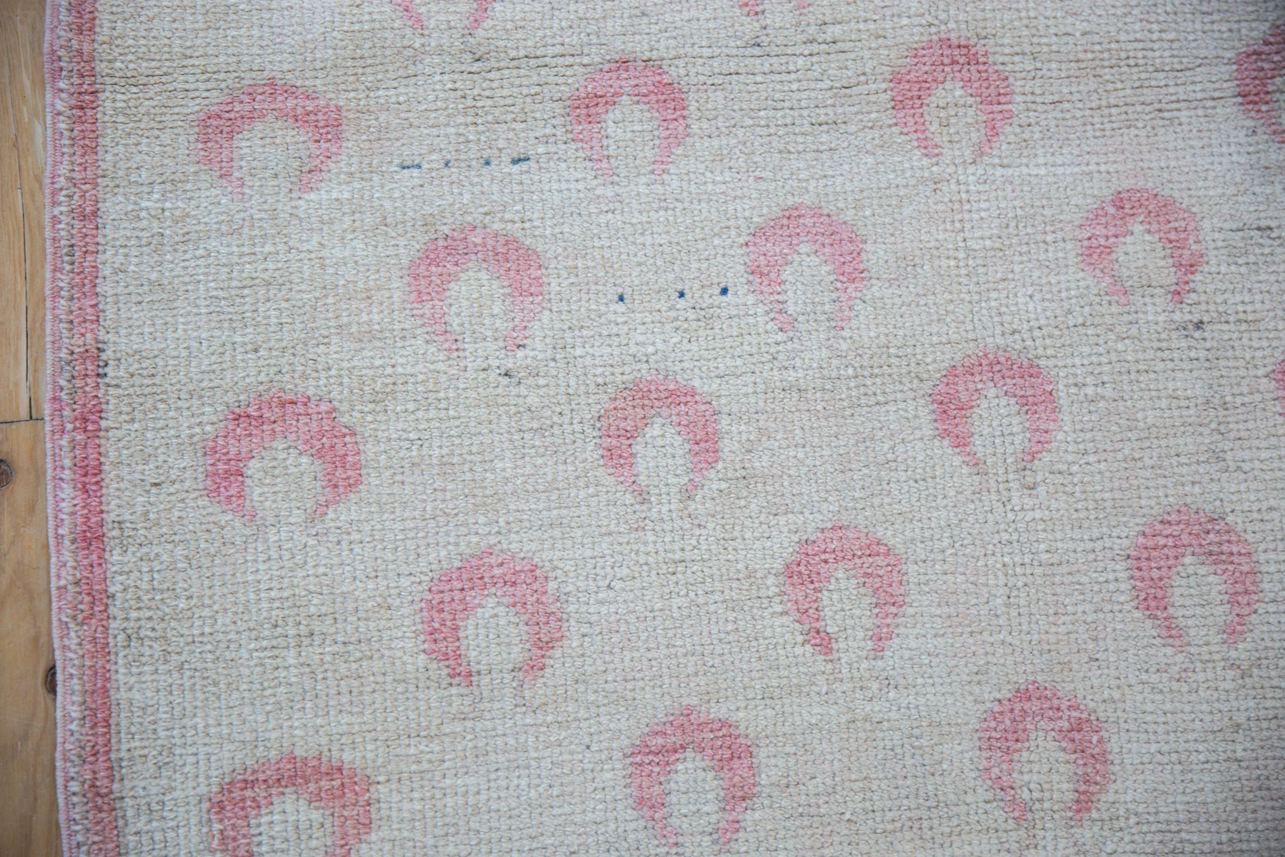 4x7 Vintage Distressed Oushak Rug - Image 8