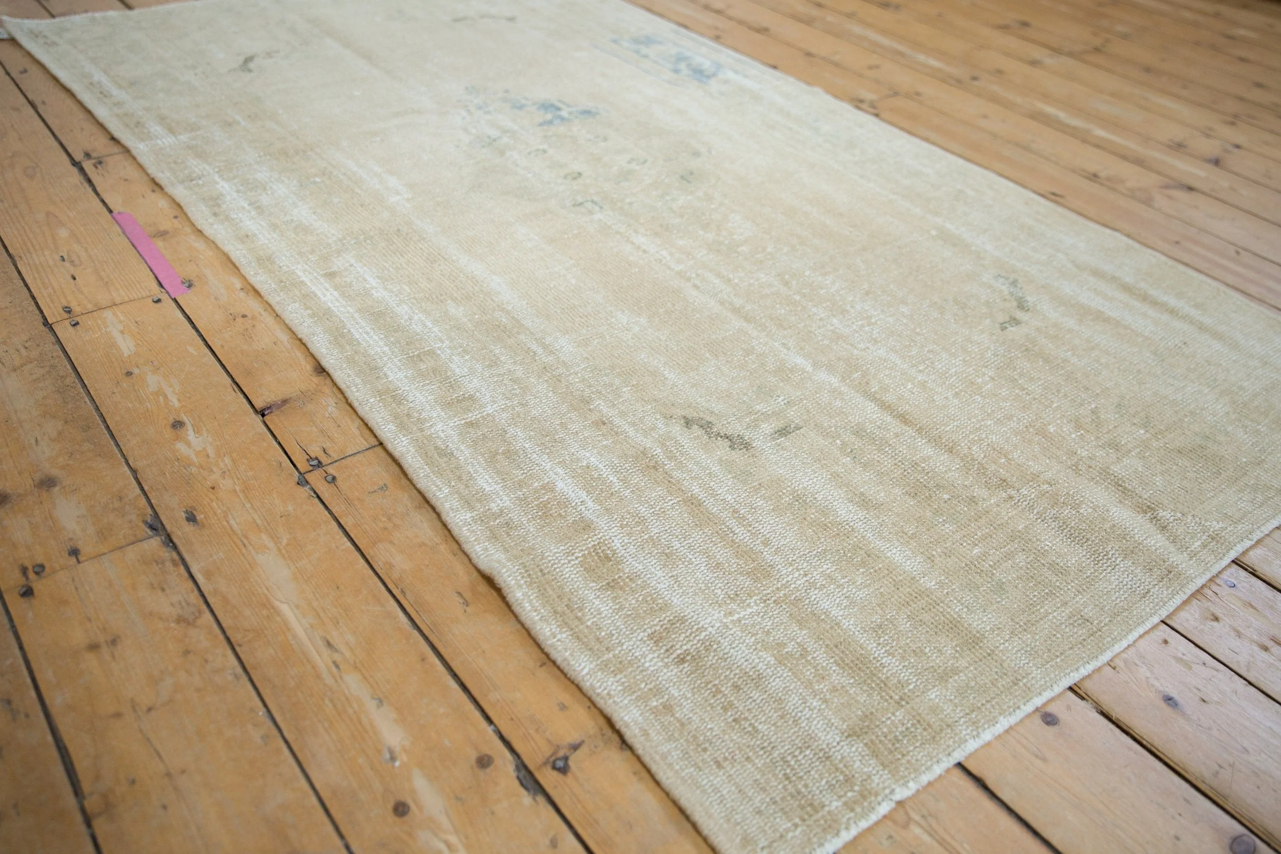 4x7 Vintage Distressed Oushak Rug - Image 4