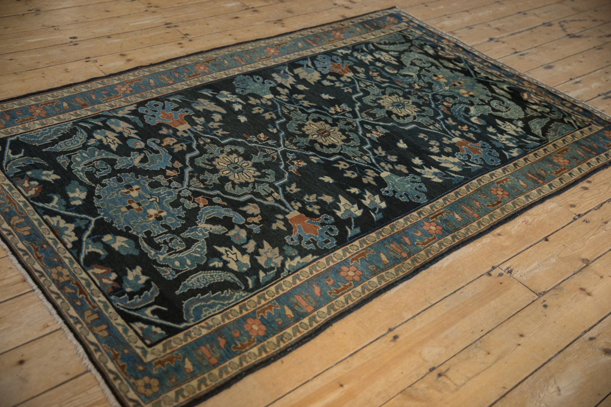 4x7 Vintage Fine Distressed Lilihan Rug - Image 6