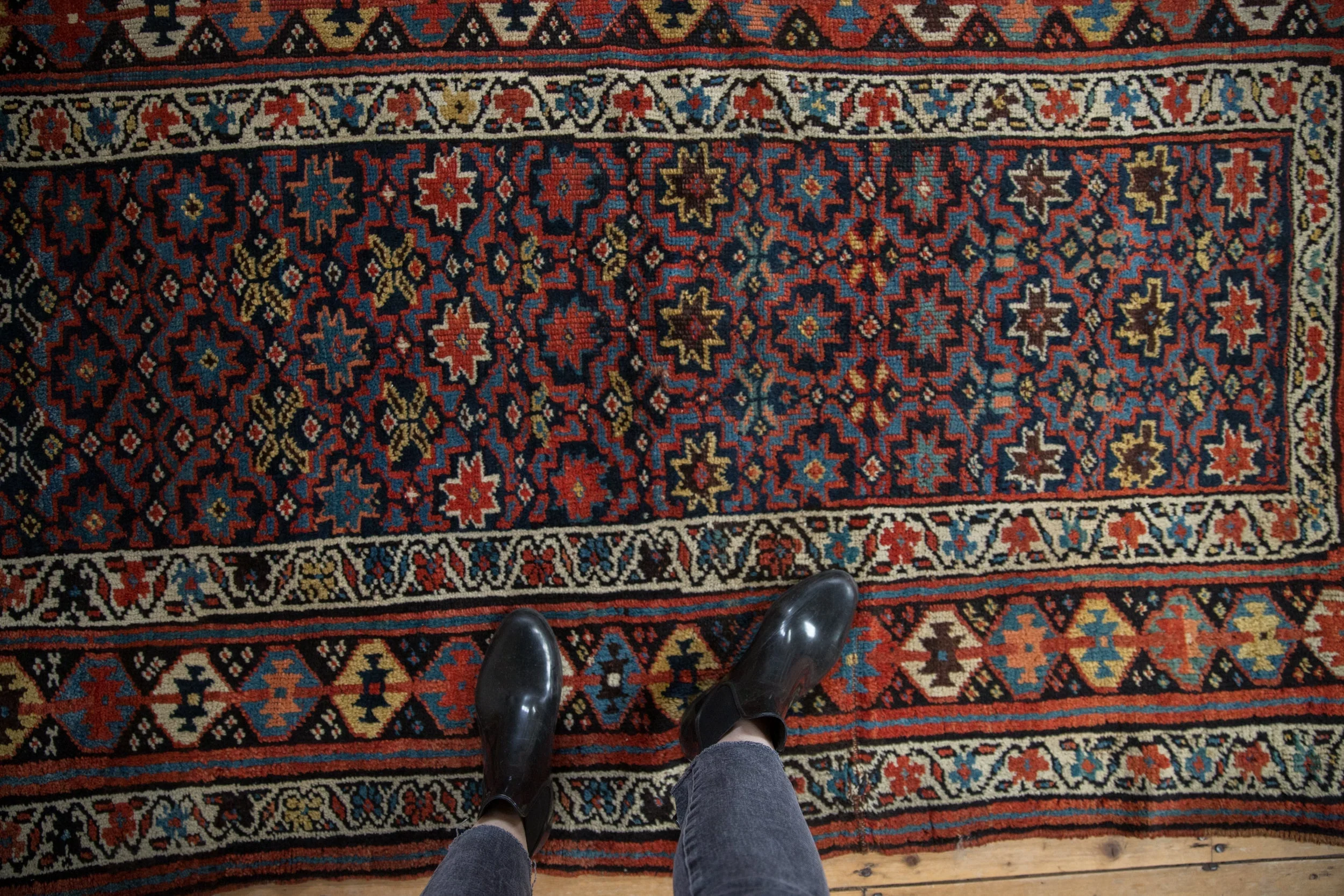 4x7 Vintage Kurd Rug - Image 2