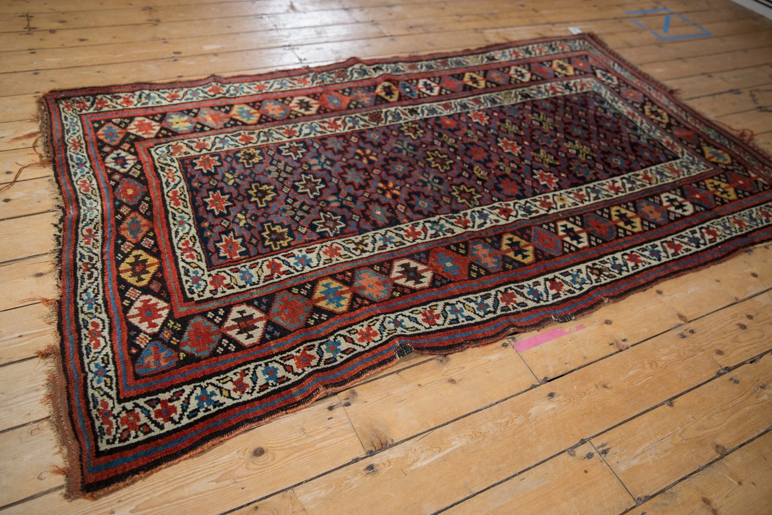 4x7 Vintage Kurd Rug - Image 5