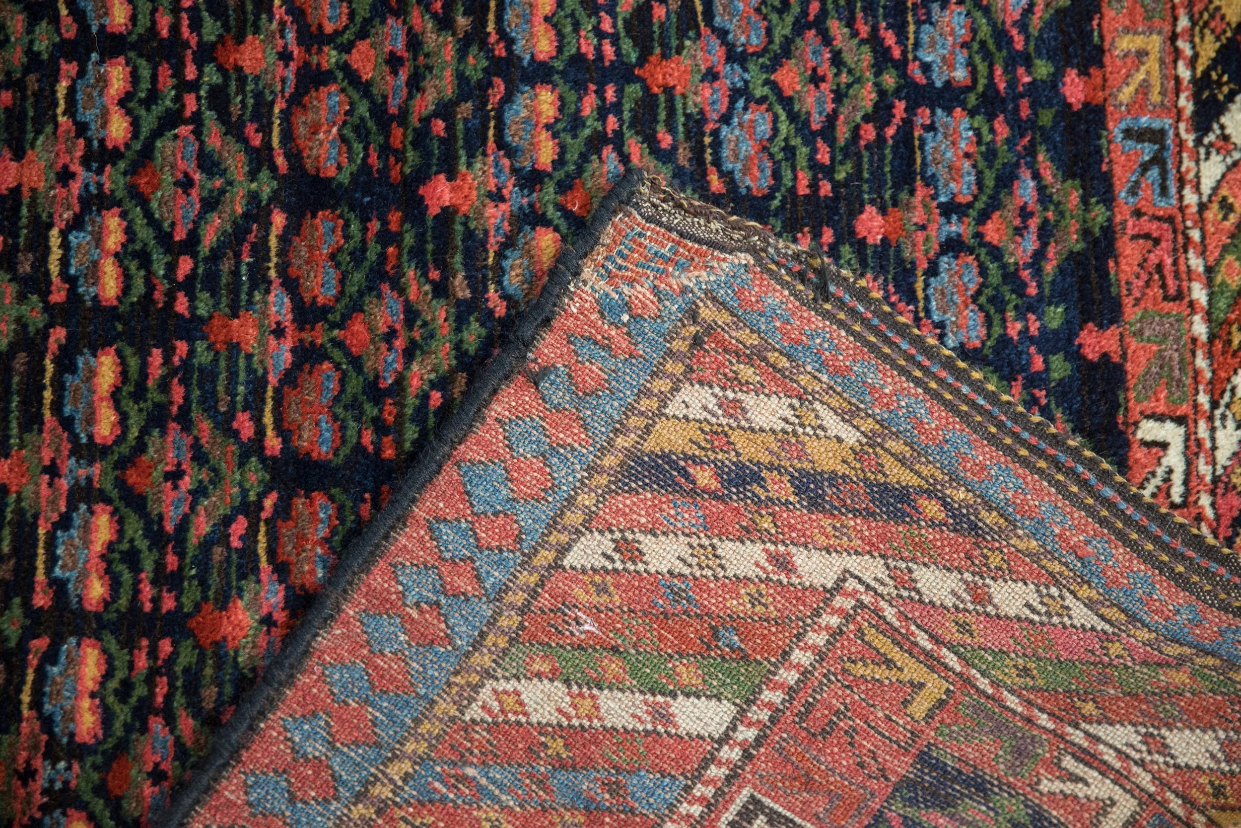 4x7 Vintage Kurdish Rug - Image 10