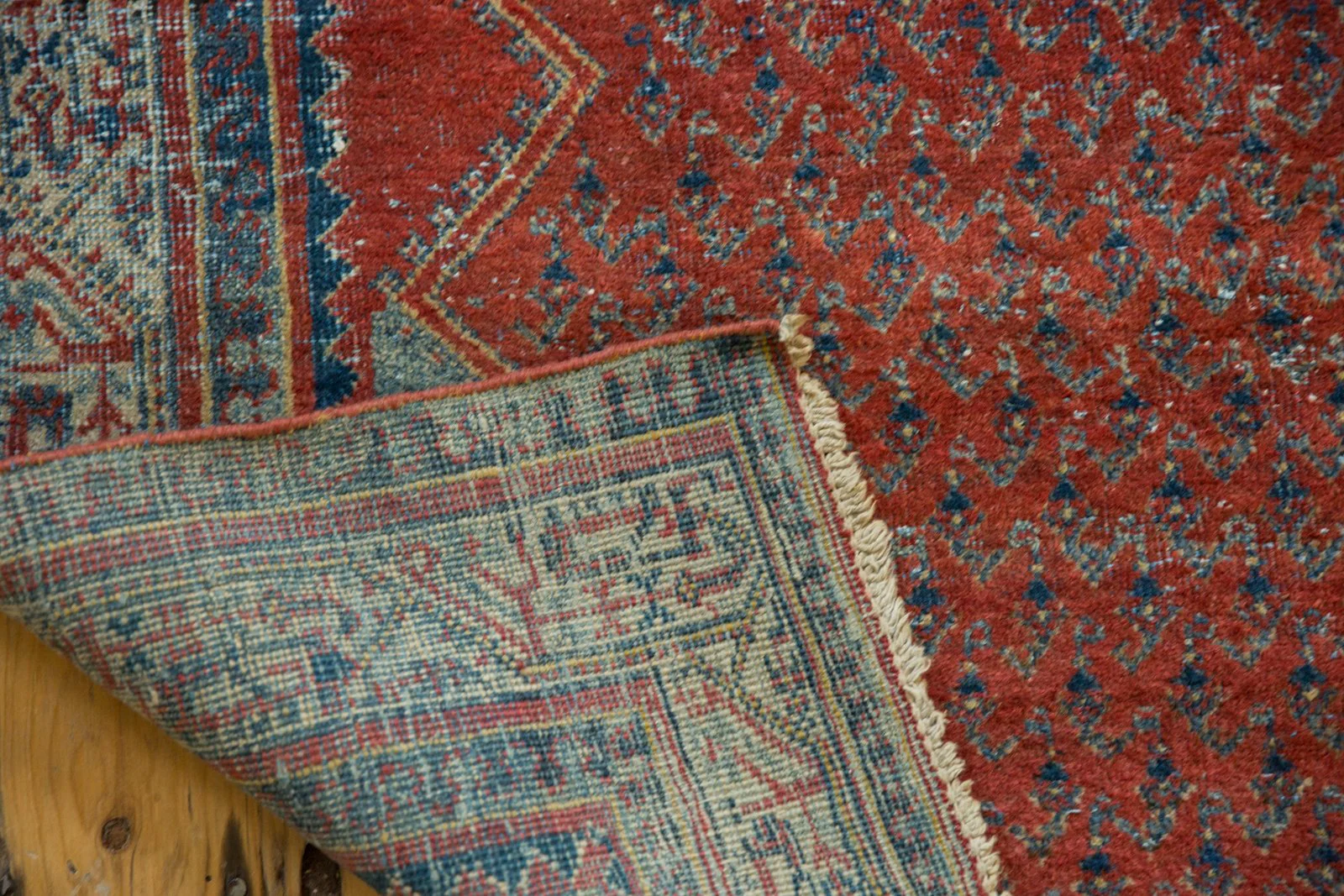 4x7 Vintage Serbend Rug - Image 11