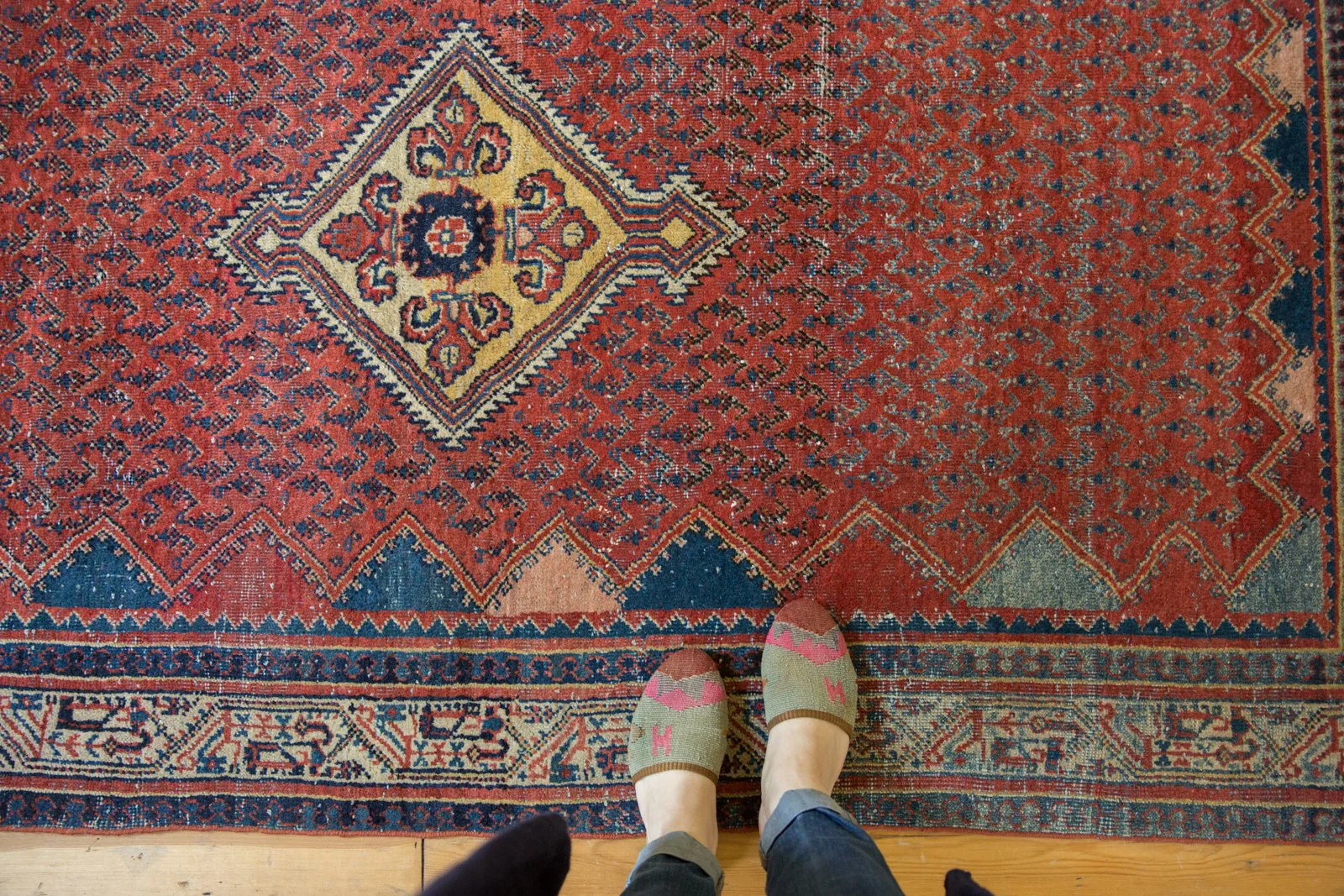 4x7 Vintage Serbend Rug - Image 2